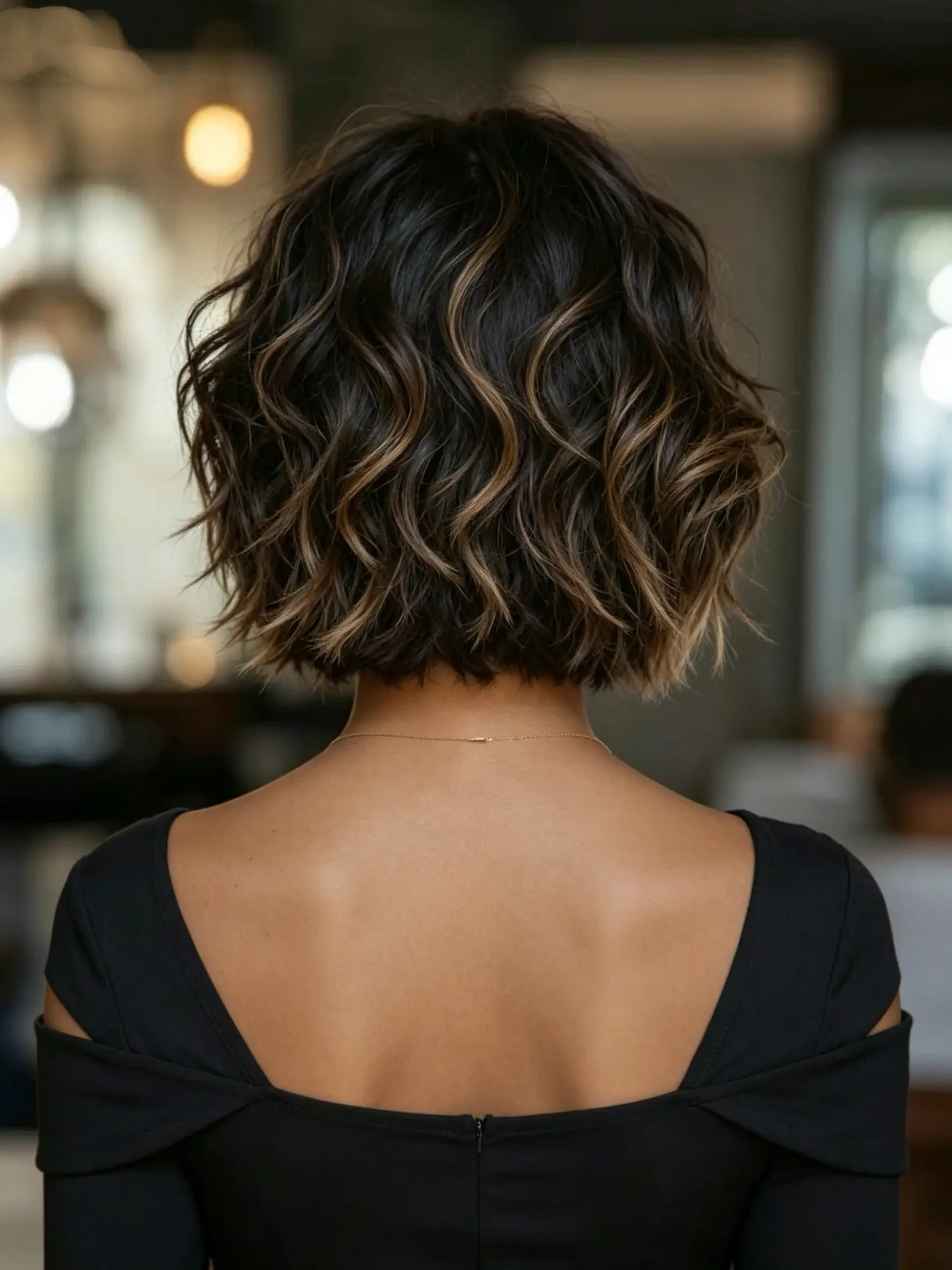 Glueless Lace Wigs Highlight Short Wave Real Human Hair Wigs for Black Women