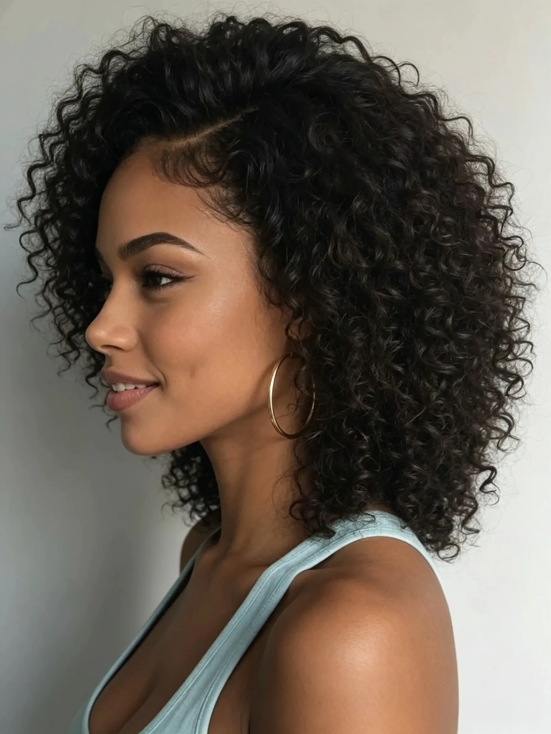 Glueless Pixie Cut Curly Bob Wig | Deep Curly Human Hair Wig for Black Women