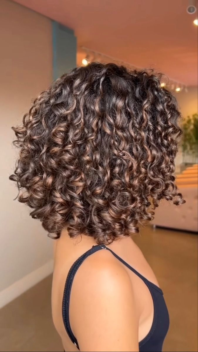 Glueless Short Curly Wigs Layer Cut Stylish Bob Wigs for Black Women