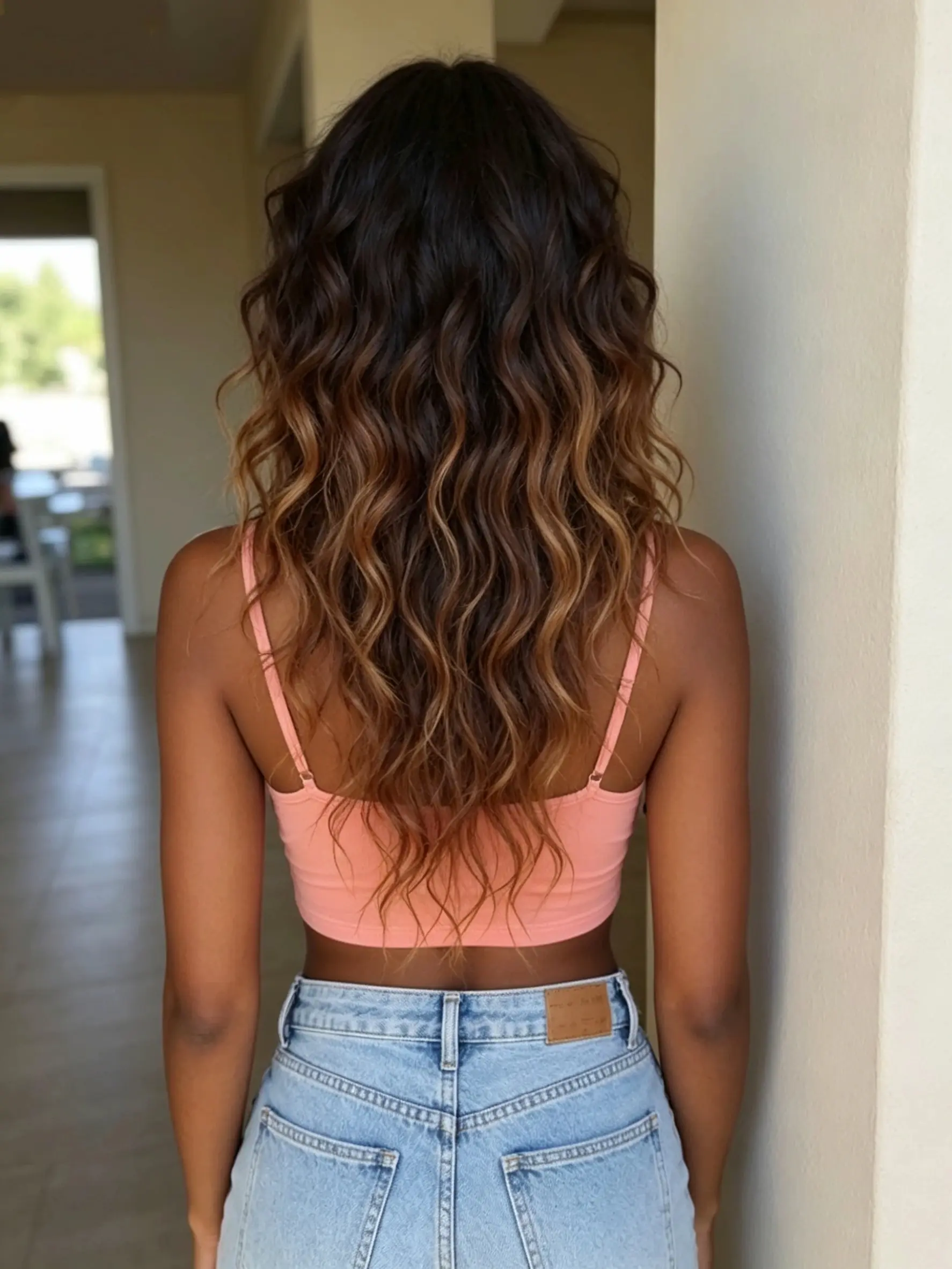 Highlight Body Wave Wig Pixie Cut Ombre Human Hair Wig