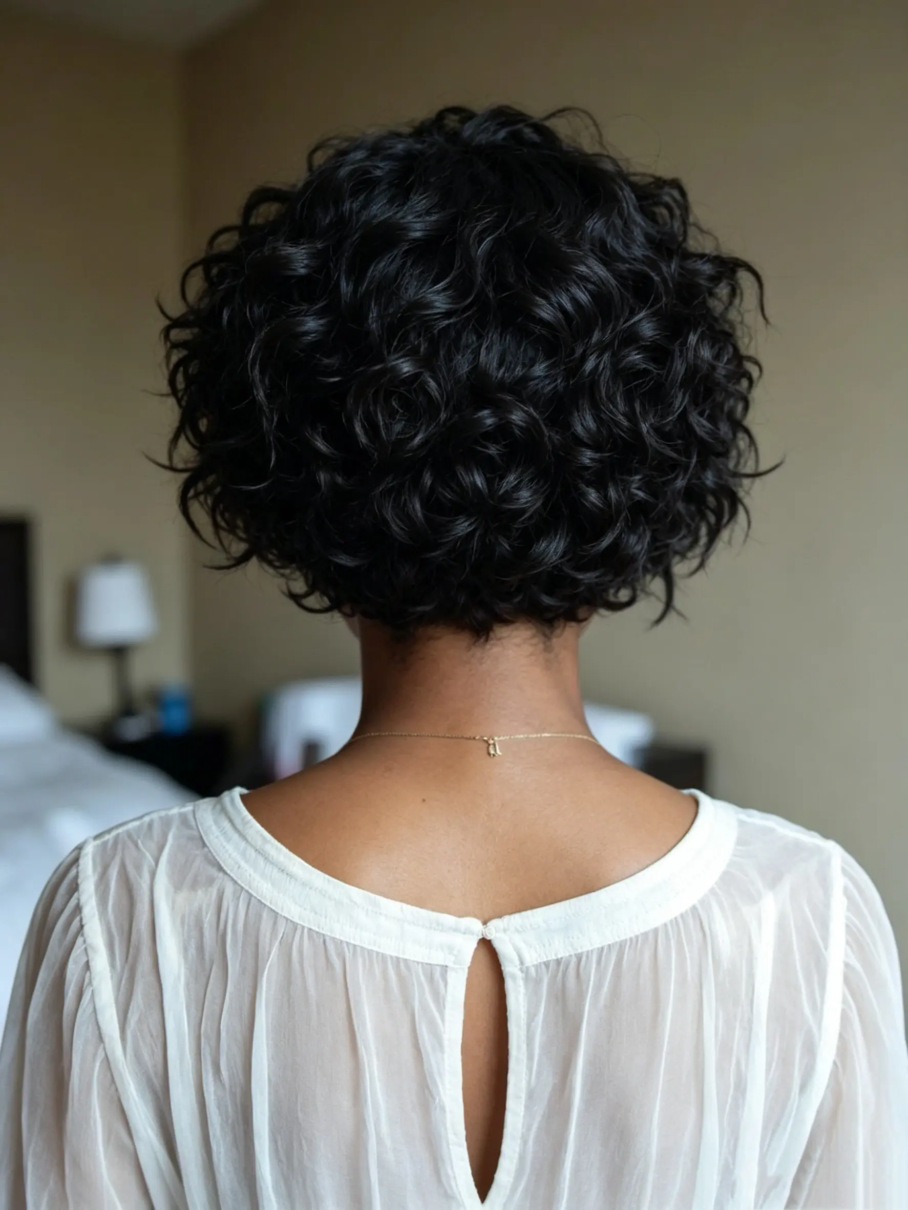 Ready to Go Curly Wigs Natural Look Beginner Friendly Bob Wig for Black Women