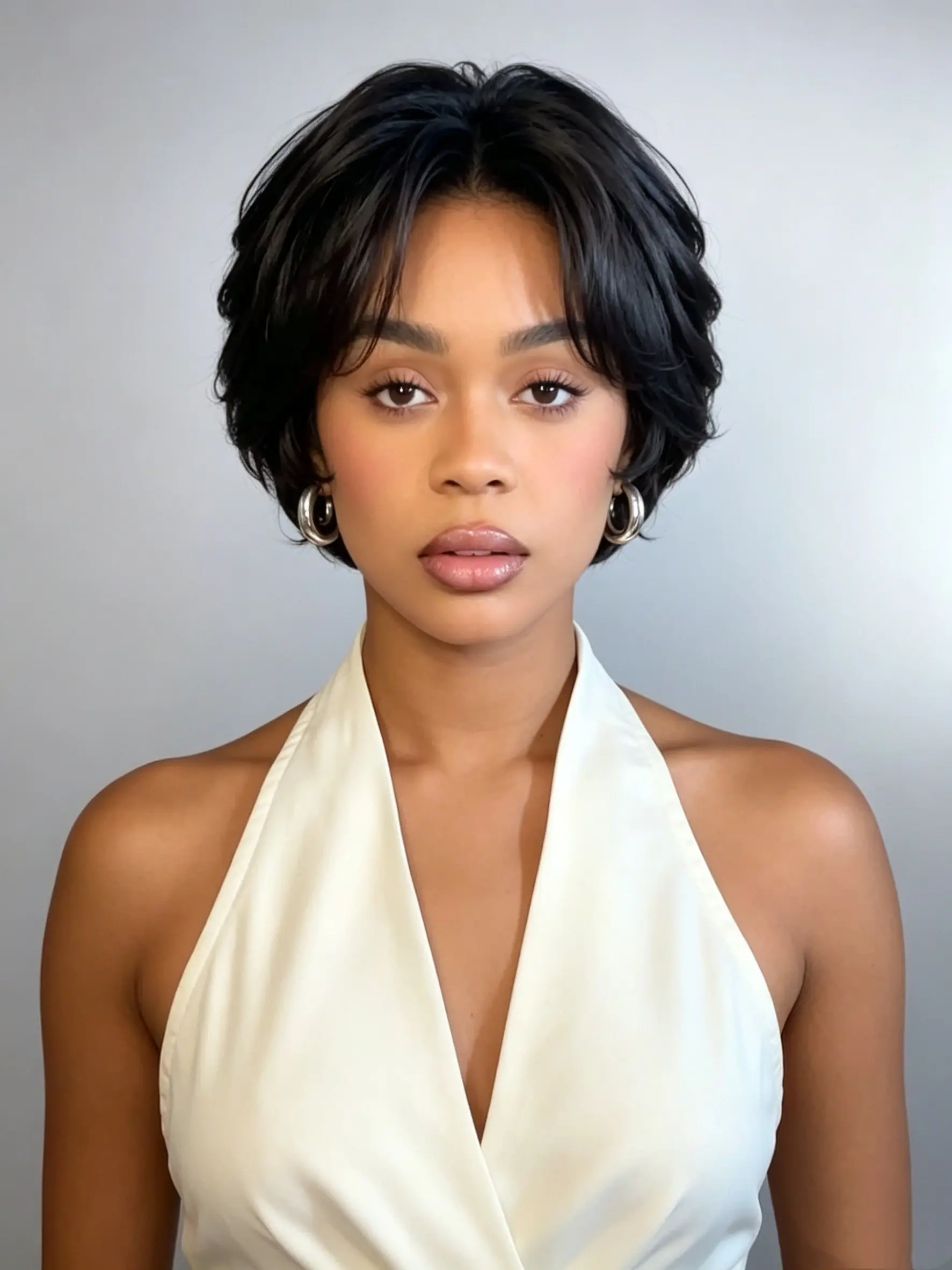 Ready to Wear Light Weight Wave Wig Machine Made Human Hair Wigs