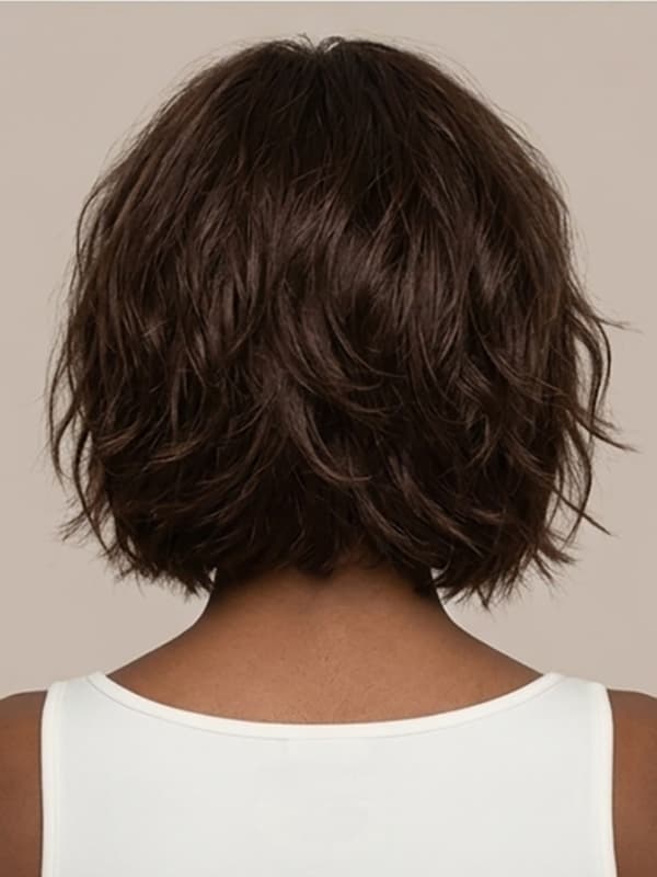Wear and Go Bob Wigs with Bangs Pixie Cut Human Hair Wigs