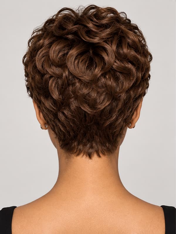 Wear and Go Pixie Cut Short Curly Wigs