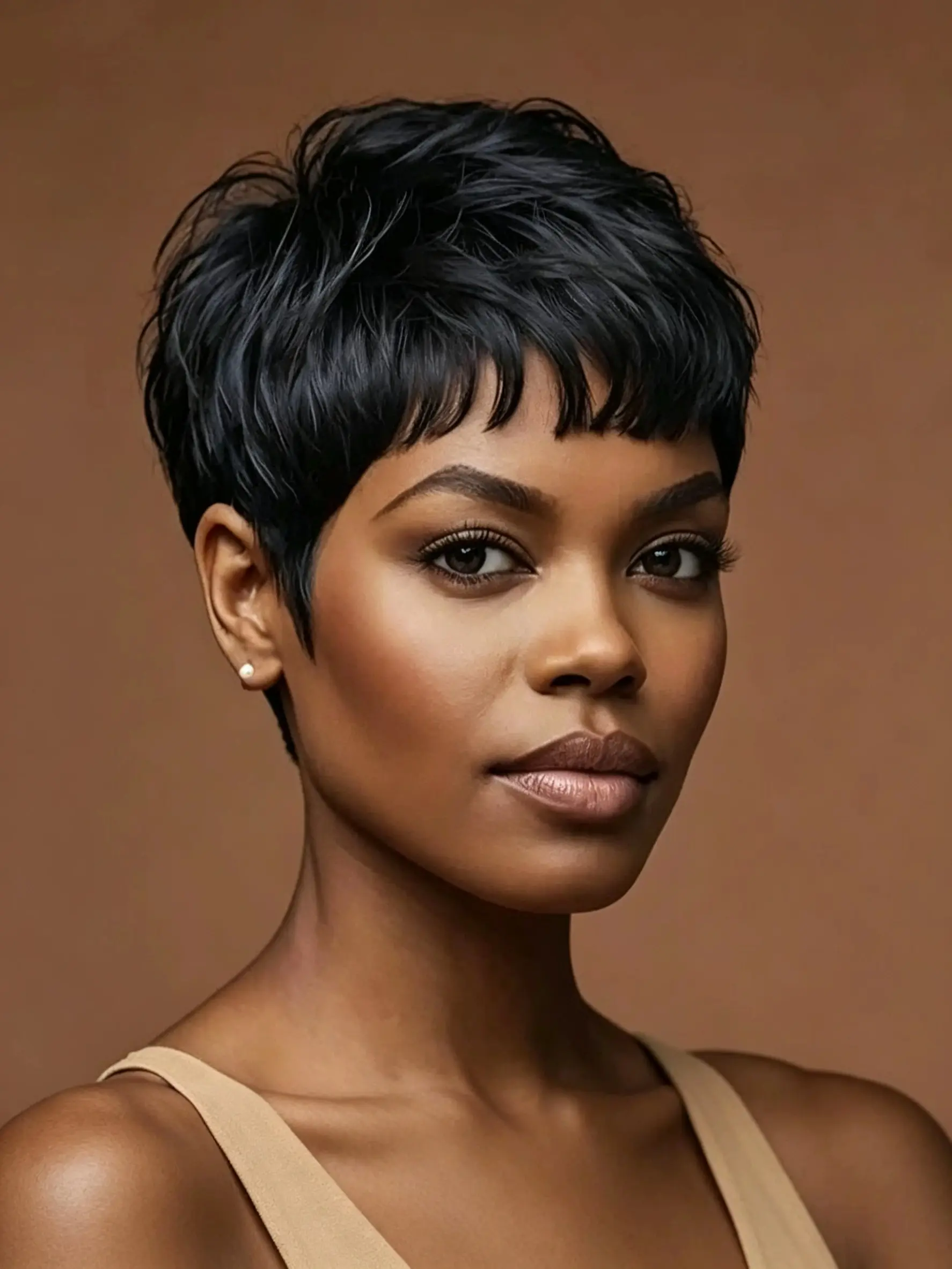 Wear and Go Light Weight Wig Machine Made Human Hair Wigs