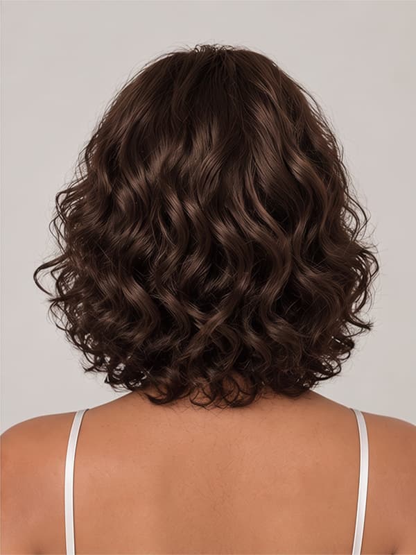 Wear and Go Pixie Cut Curly Bob Wig 5x5 Drawstring Cap Human Hair