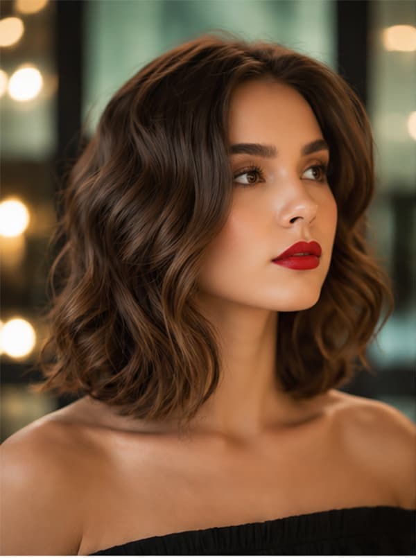 Wear and Go Wigs Beginner Friendly Lace Front Wavy Hair