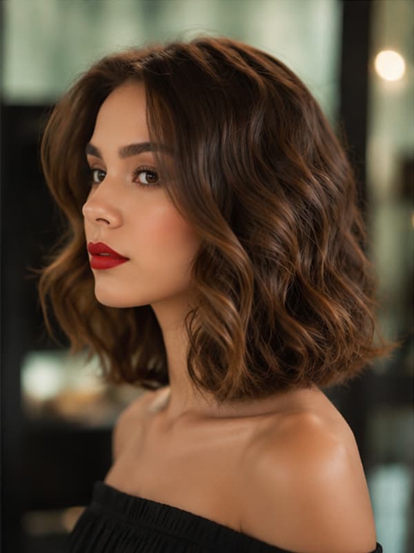 Wear and Go Wigs Beginner Friendly Lace Front Wavy Hair