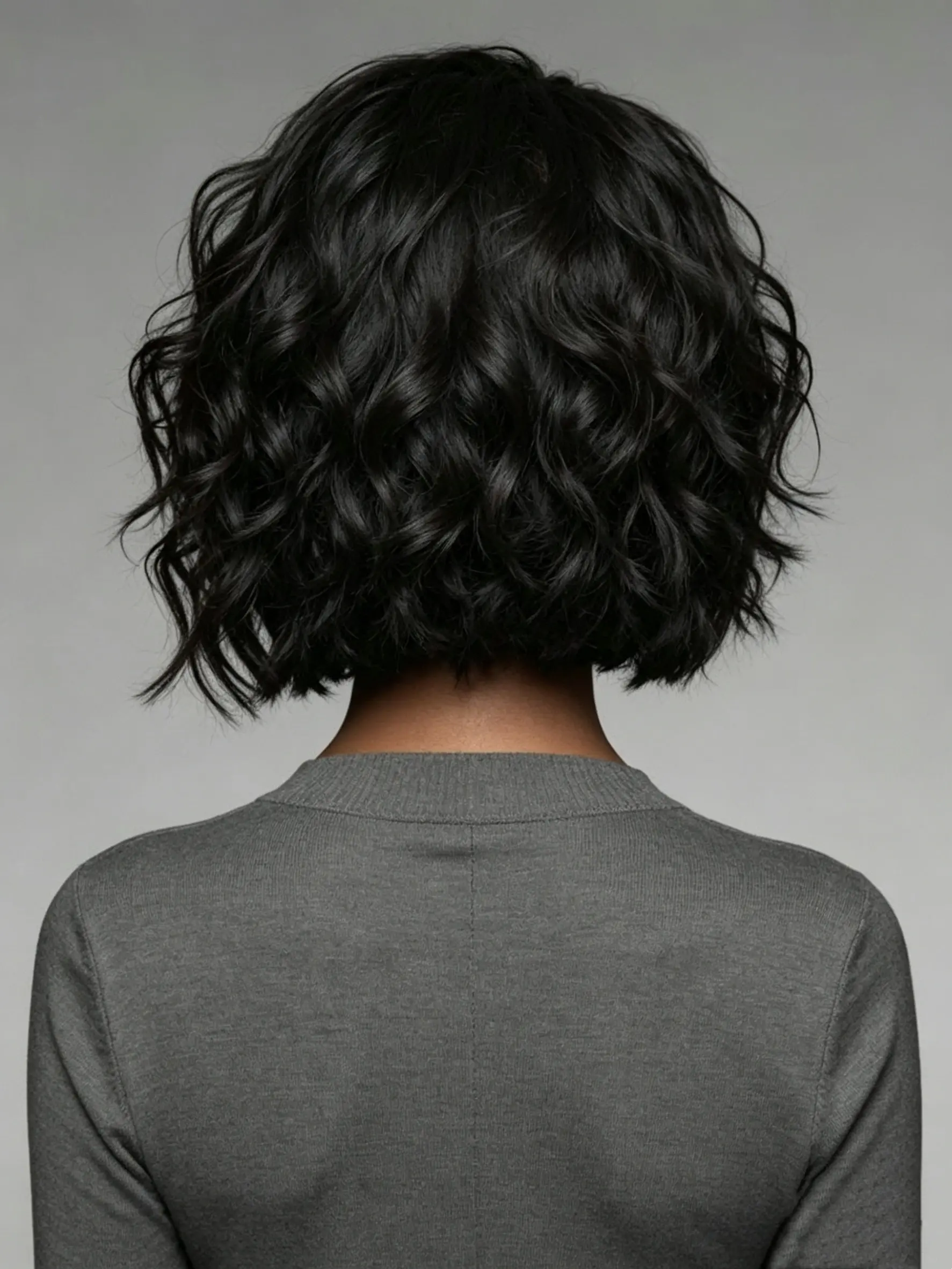 Wear and Go Wigs Elegant Hairstyles Wavy Bob Wigs with Side Part Human Hair Wigs