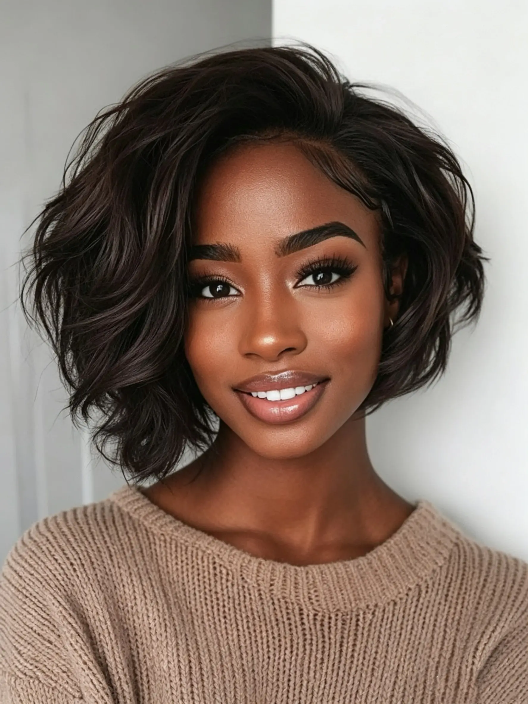 Wear and Go Wigs Short Pixie Cut Wigs Bye Bye Knots Human Hair Wigs