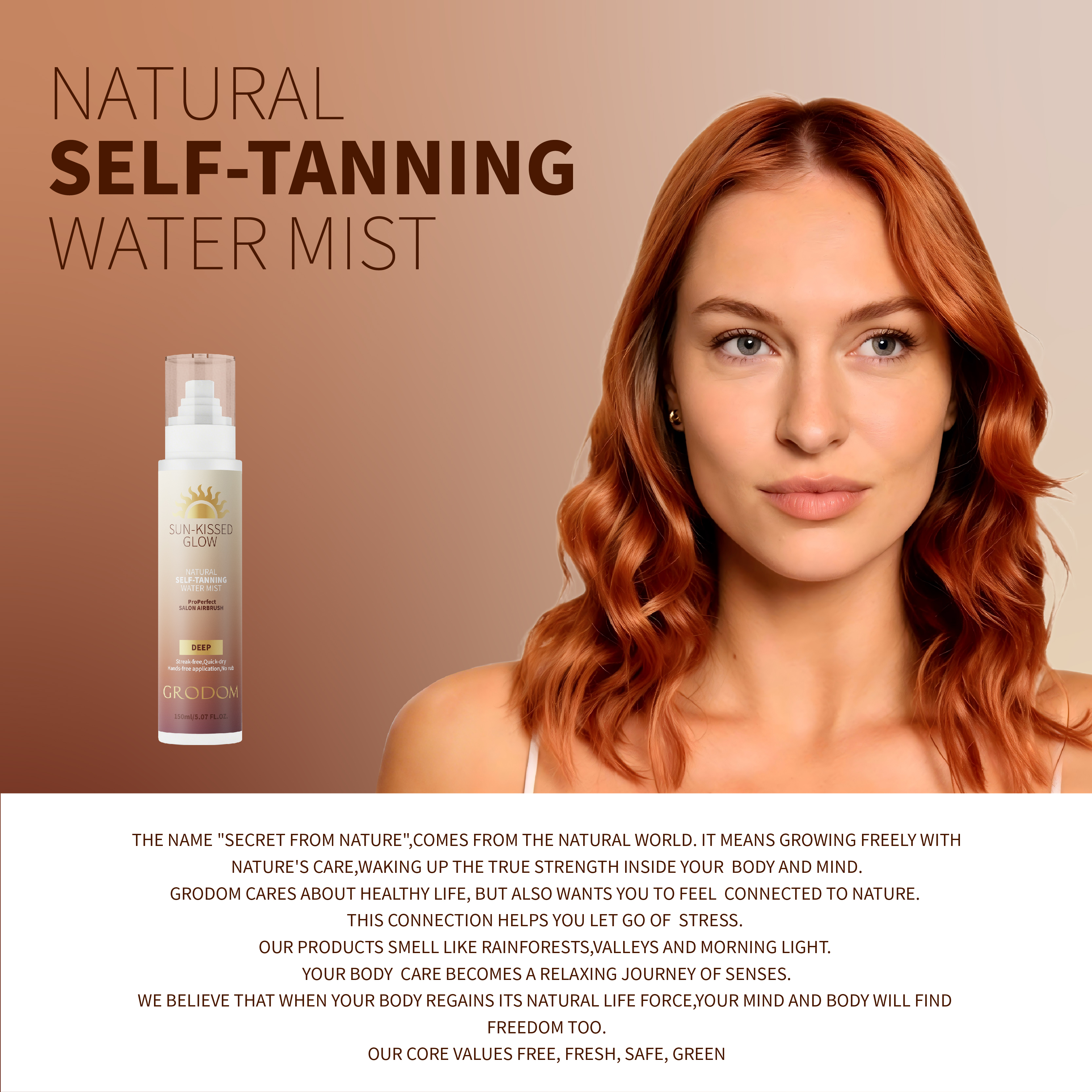 Self-Tanning Mist for Body, Face and Hands