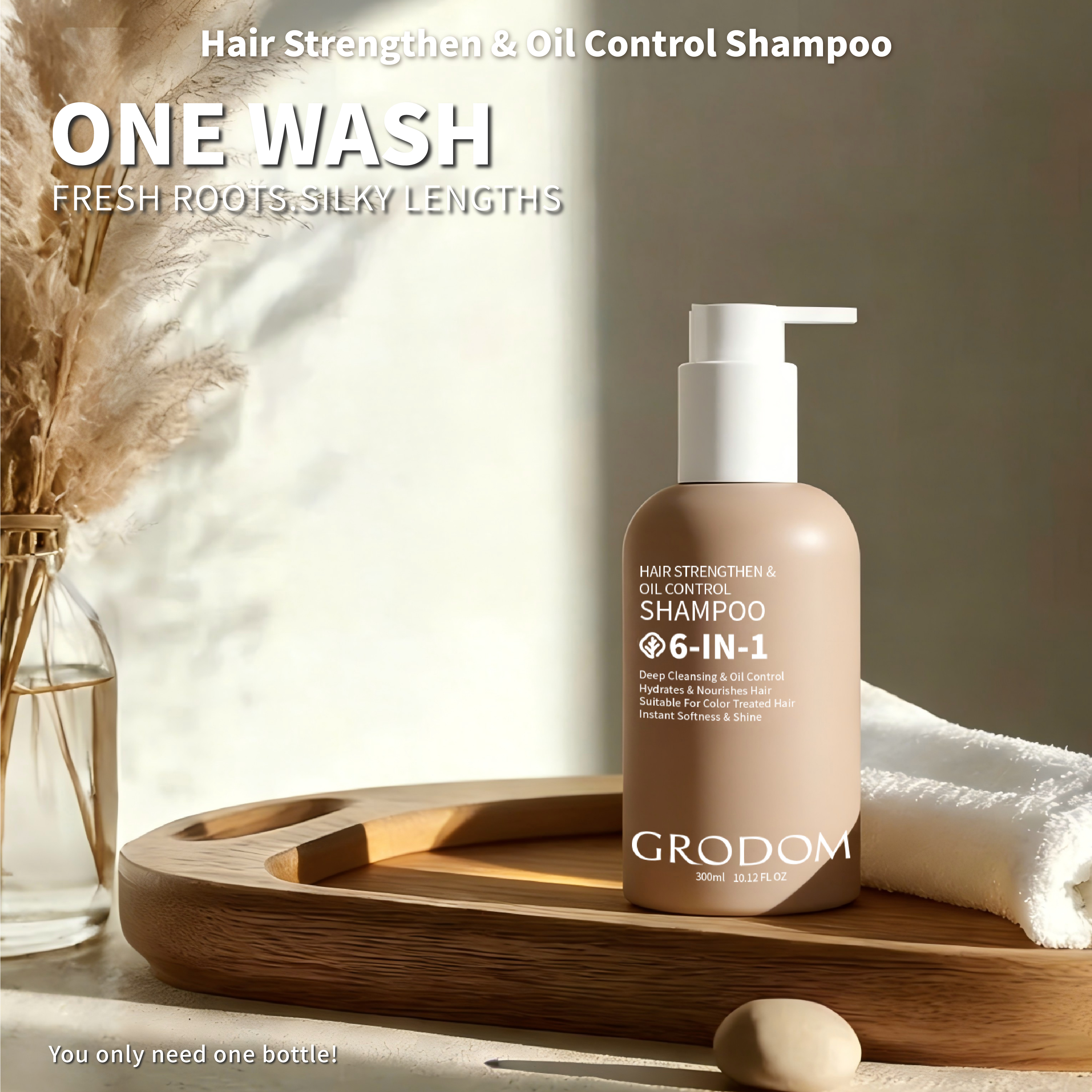 2PCS 6-in-1 Amino Acid Shampoo Set