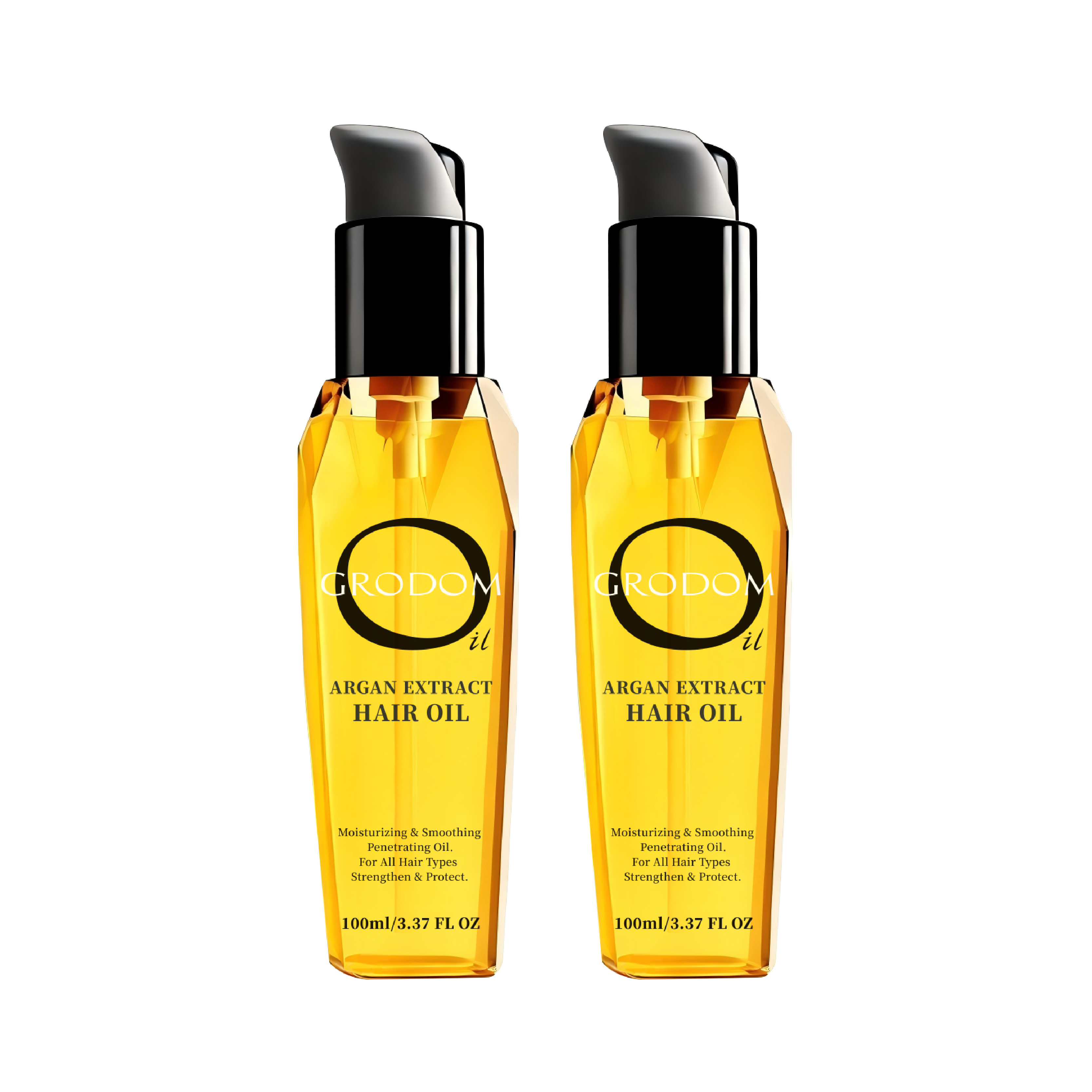 Argan Extract Hair Oil 100ml/3.37fl.oz - 100% Pure, Raw & Natural Blend with Coconut Oil