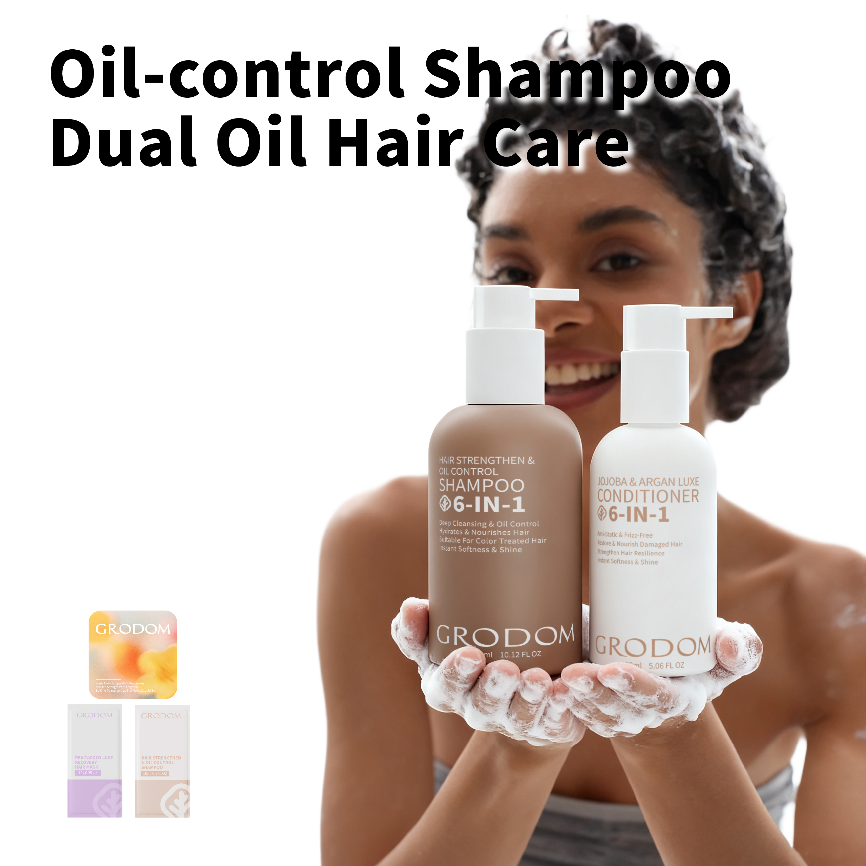 6-in-1 Amino Acid Shampoo & Conditioner Set