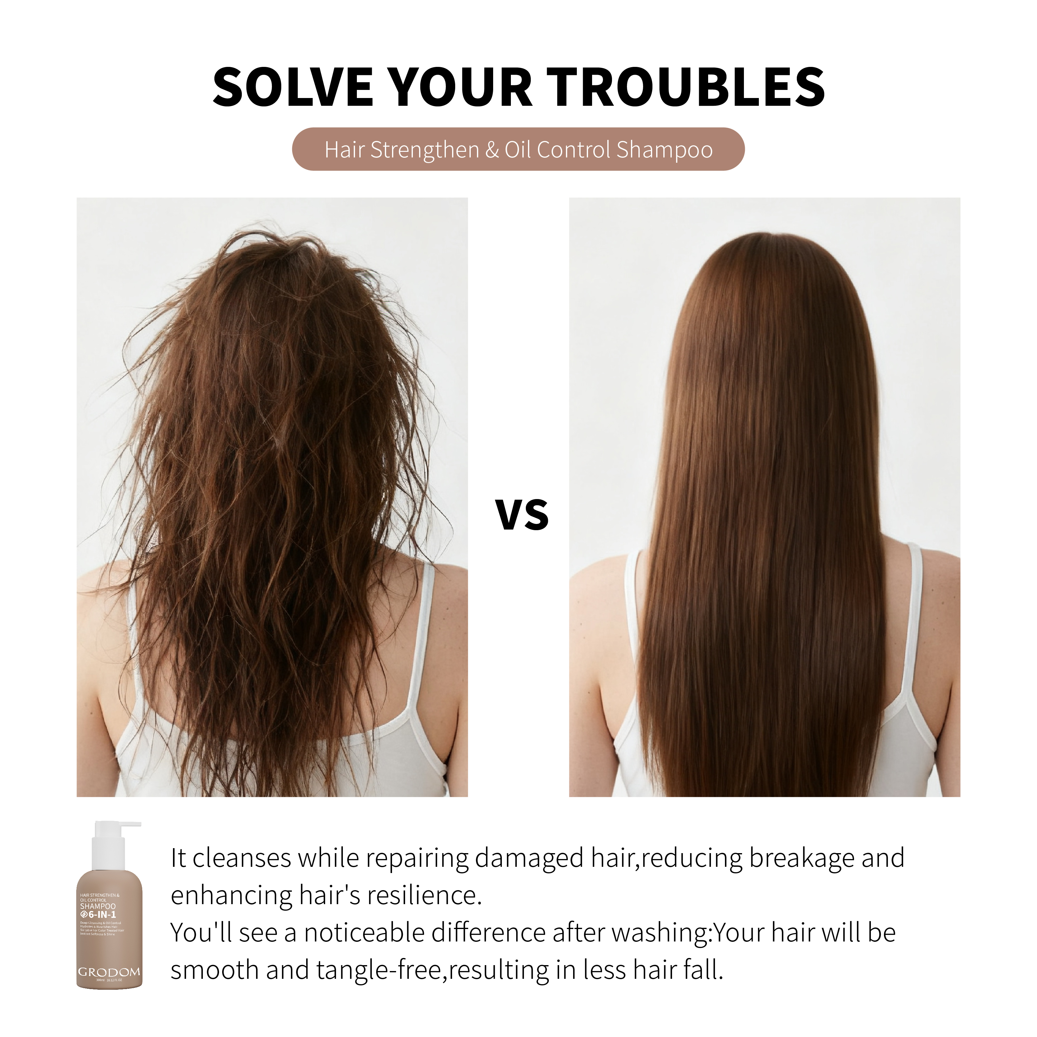 6-in-1 Amino Acid Shampoo & Conditioner Set