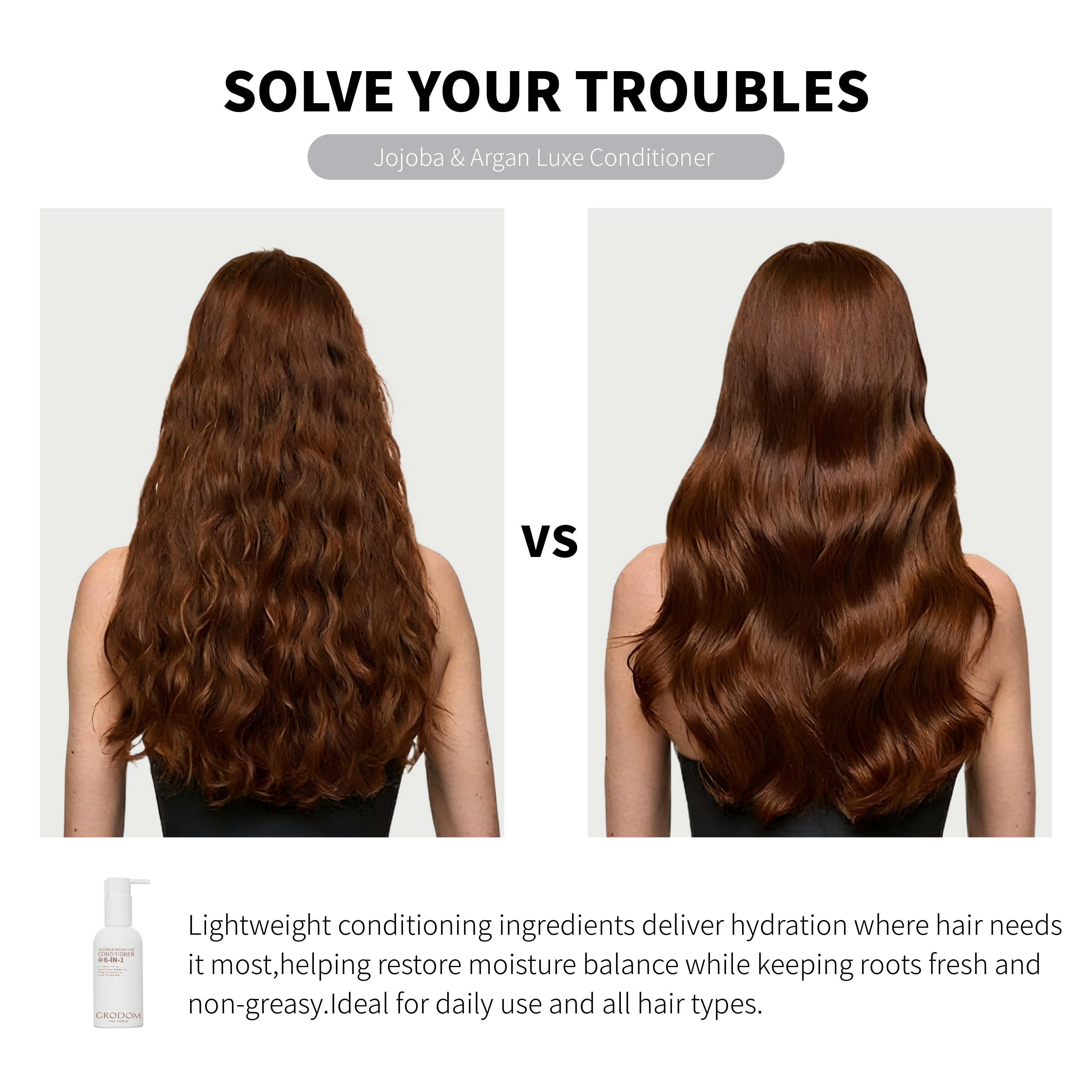 6-in-1 Amino Acid Shampoo & Conditioner Set