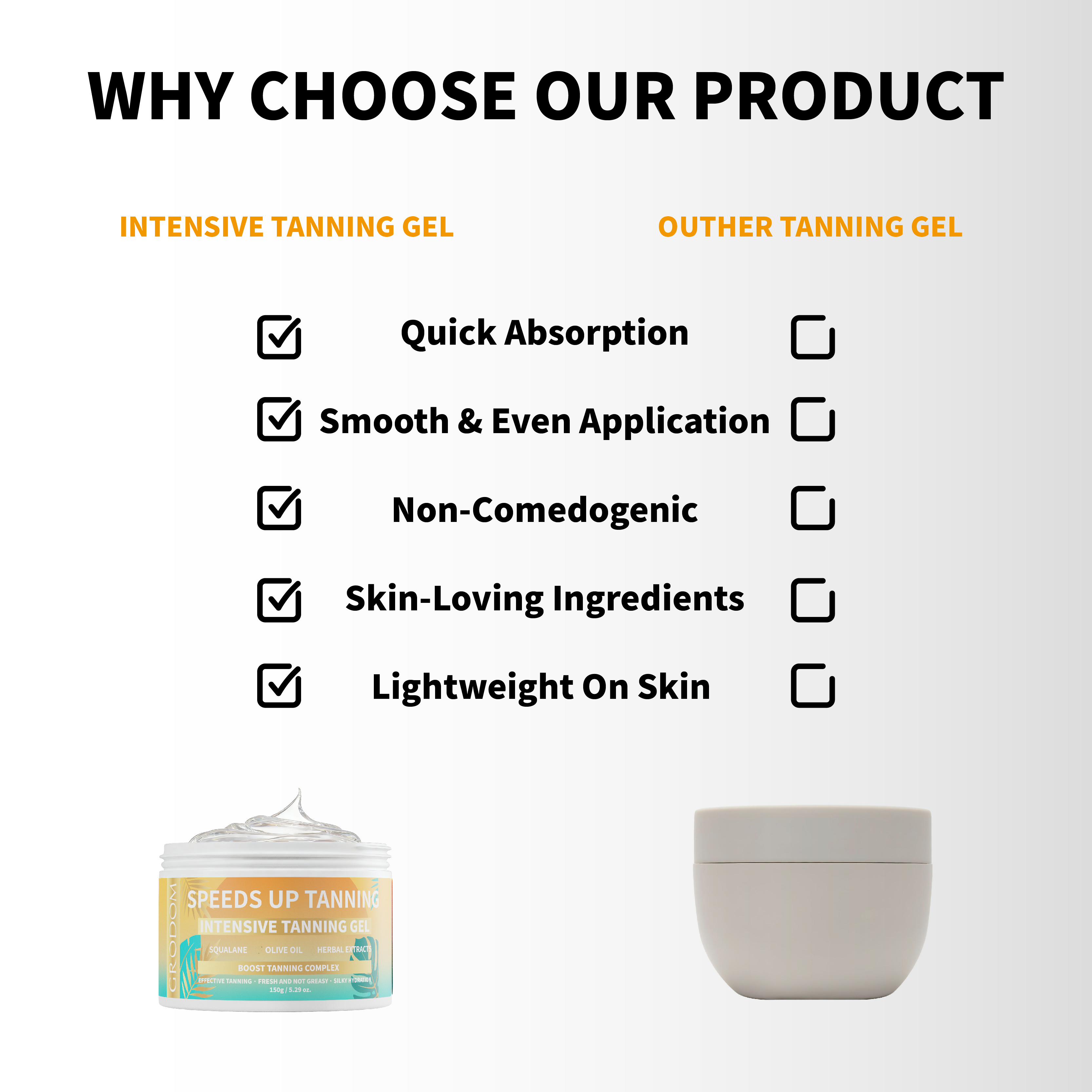 Self-Tanning Gel – 5.29oz