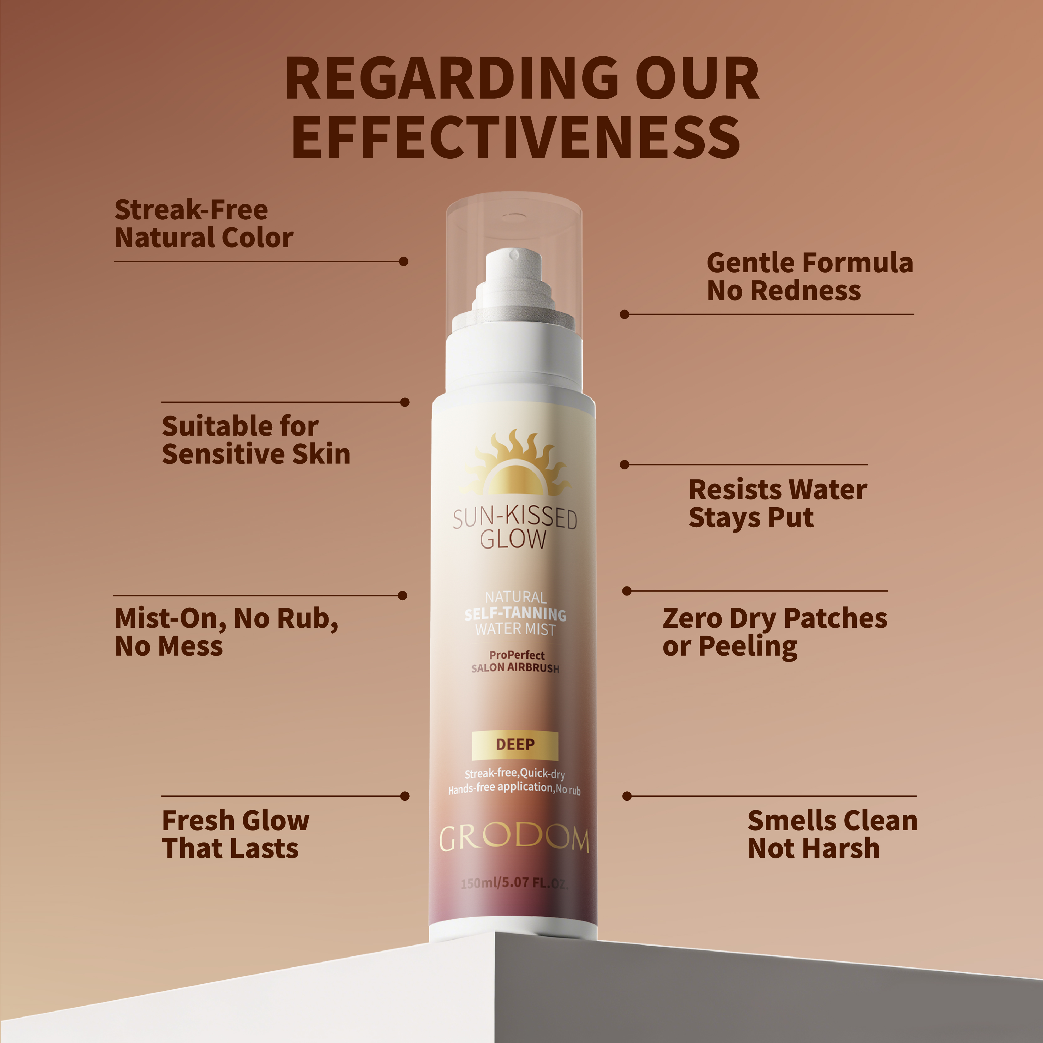 Self-Tanning Mist for Body, Face and Hands