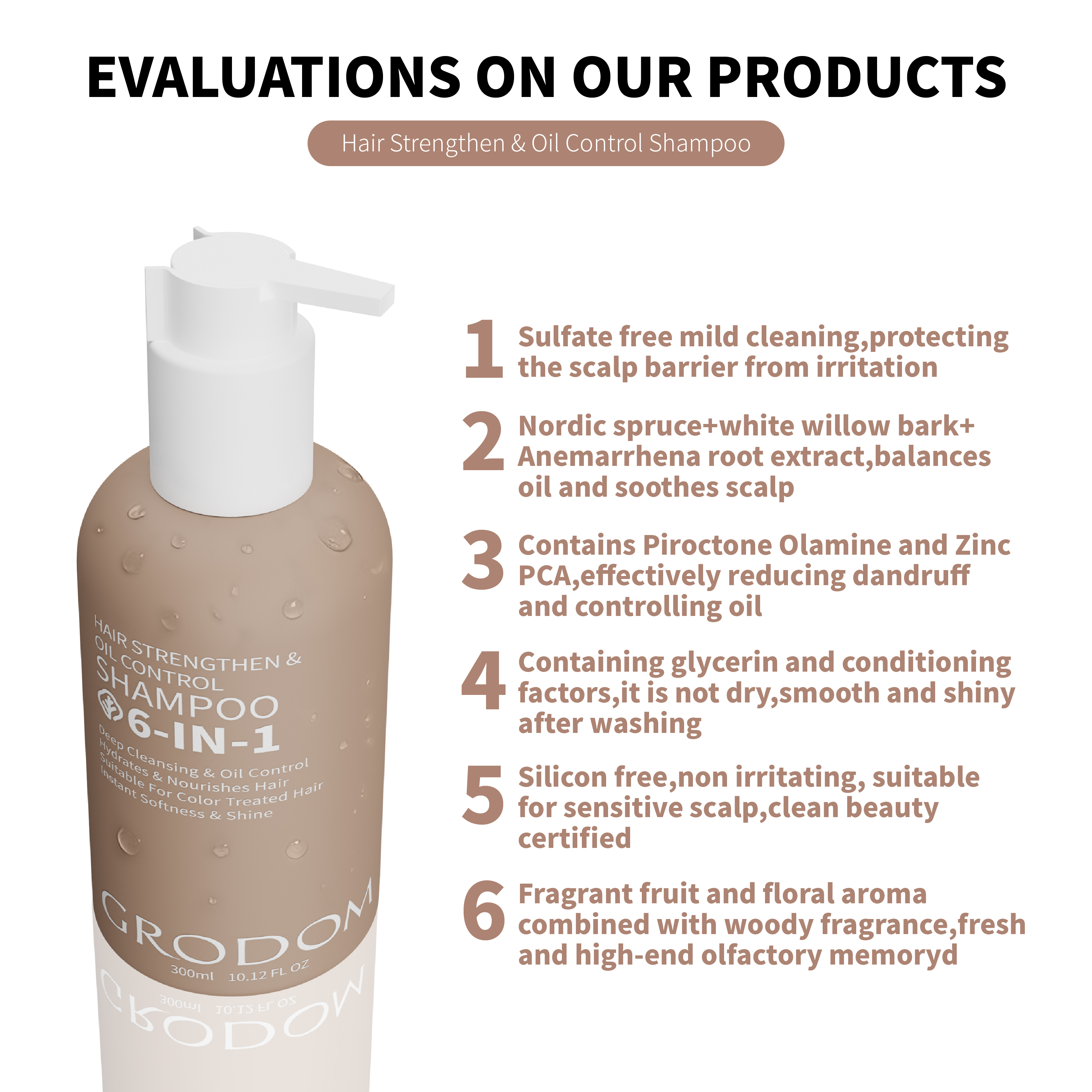 6-in-1 Amino Acid Shampoo & Conditioner Set