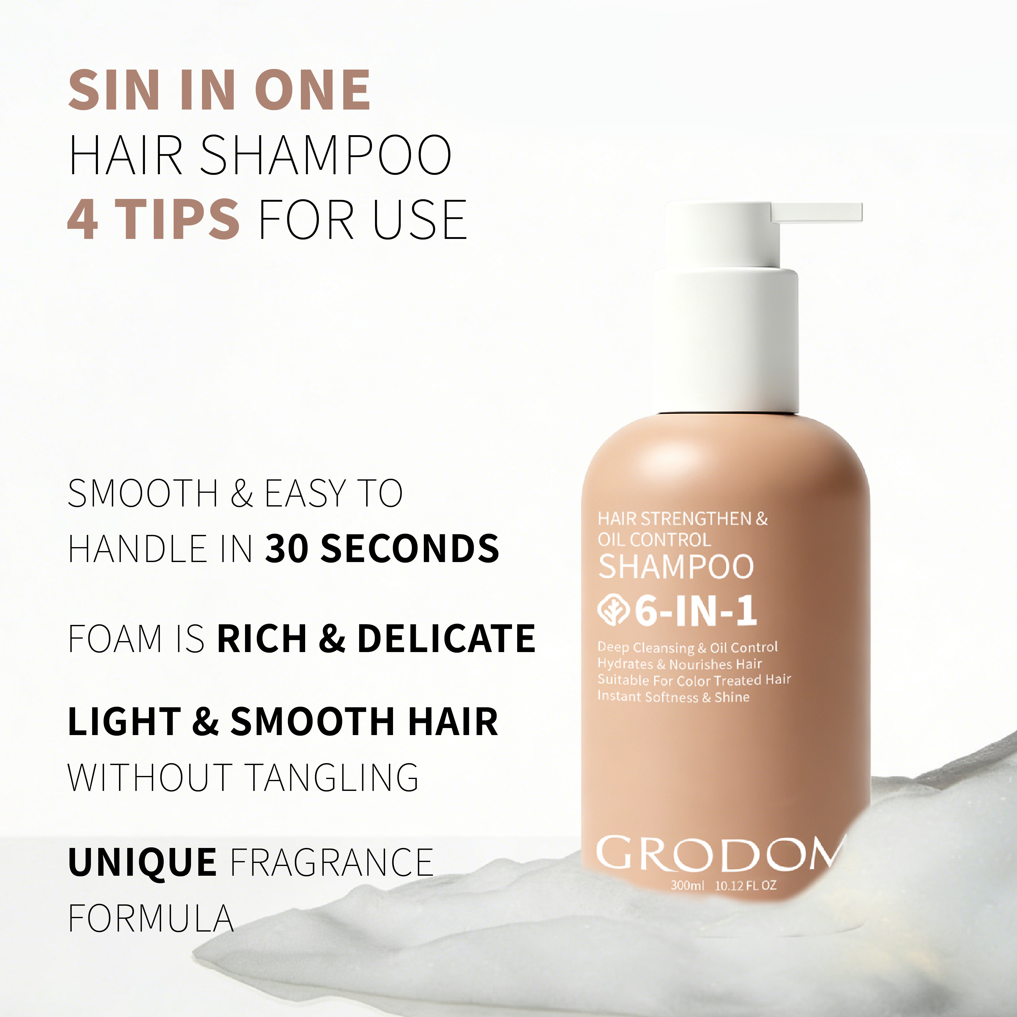 2PCS 6-in-1 Amino Acid Shampoo Set