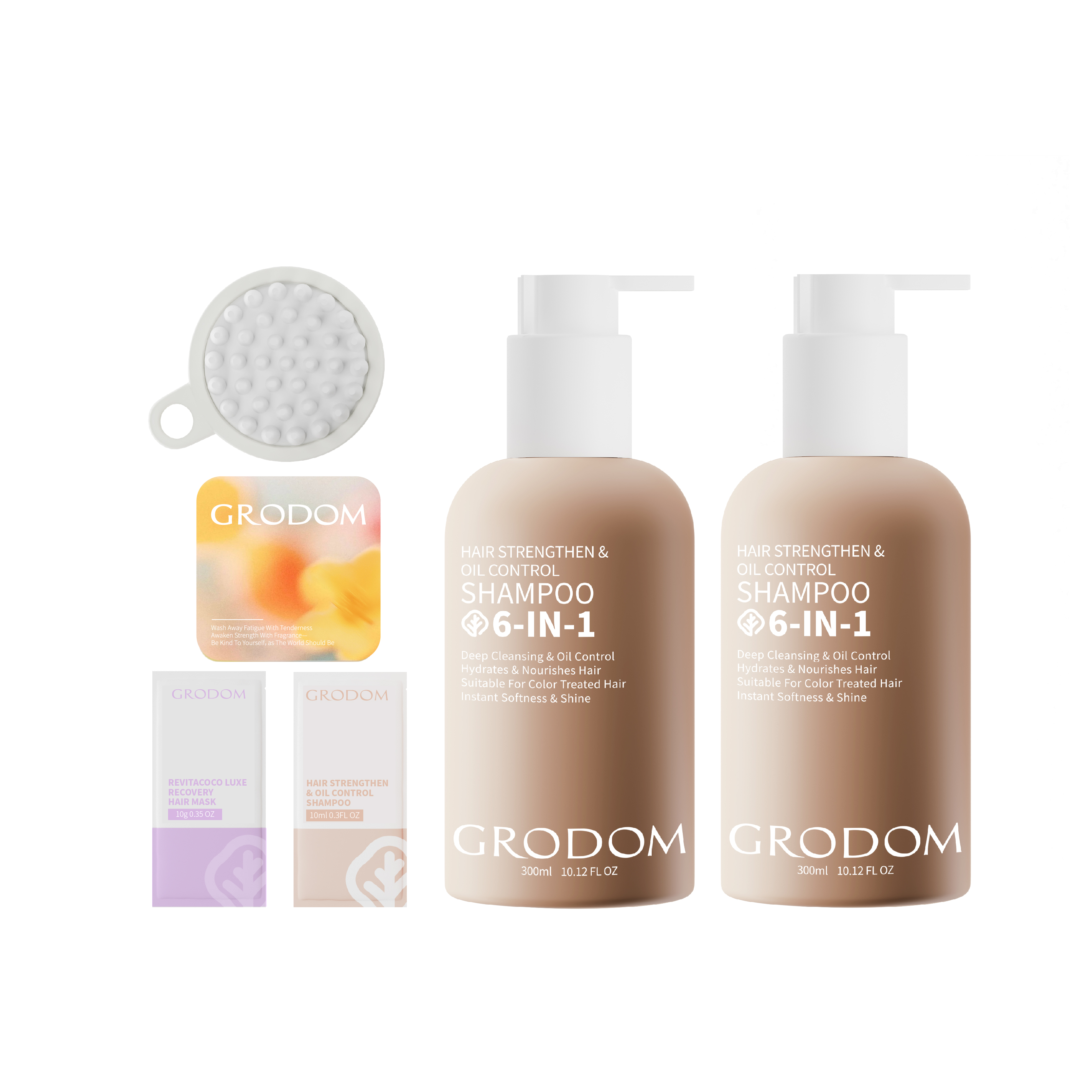 2PCS 6-in-1 Amino Acid Shampoo Set