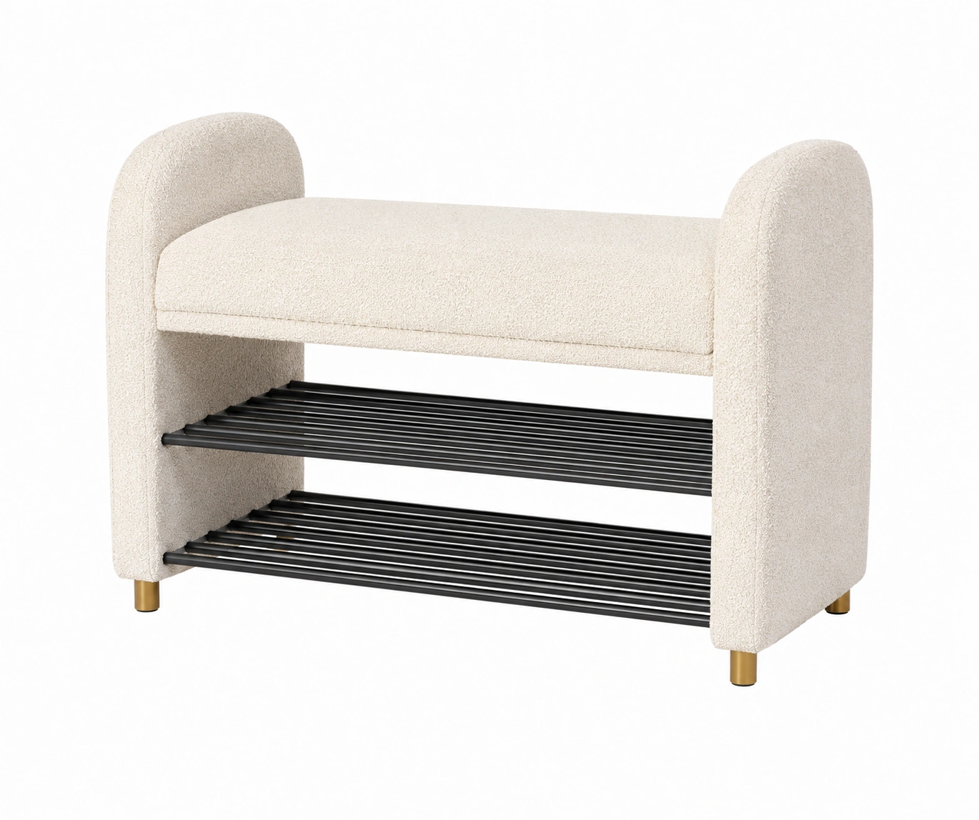 Banco para zapatos de madera-hemboria