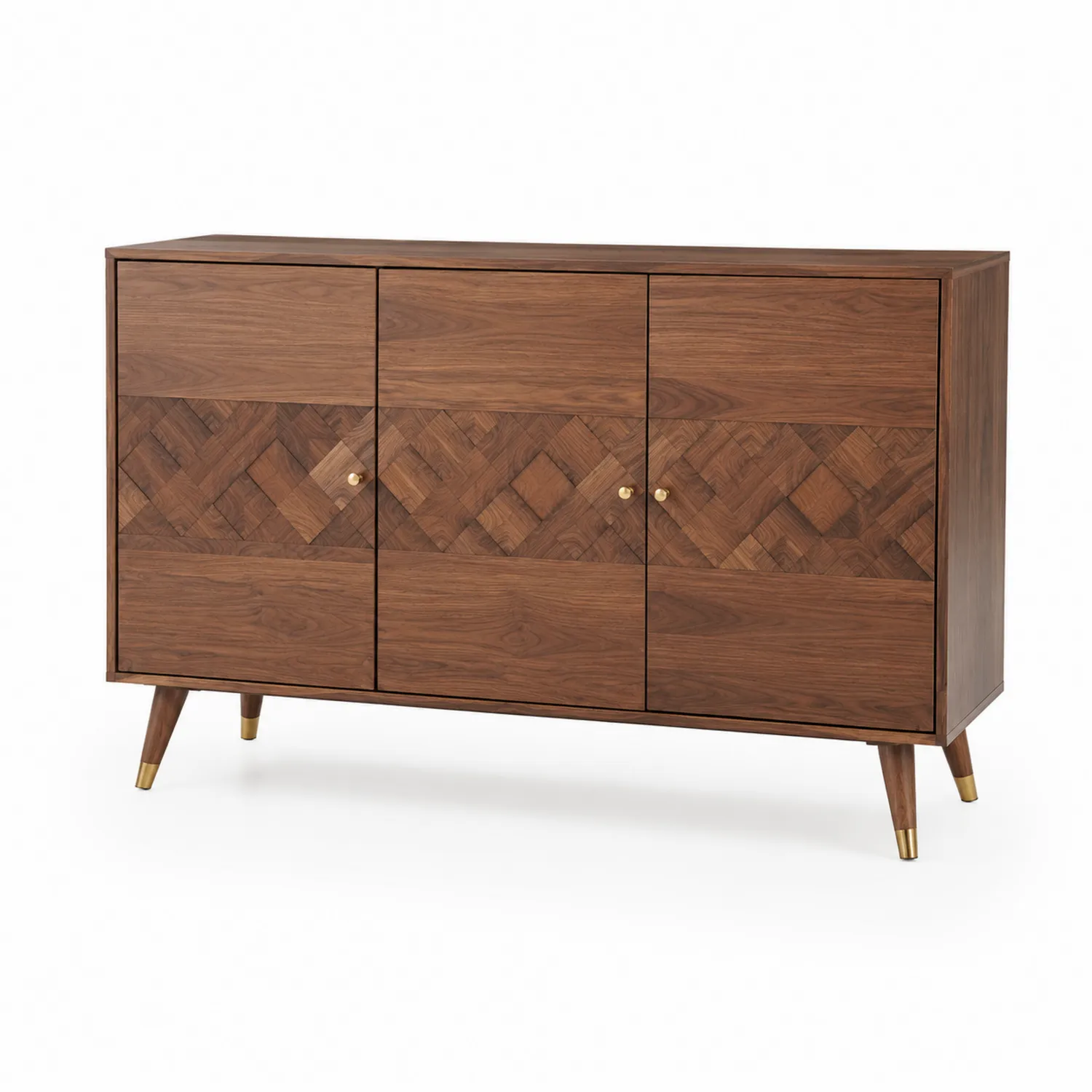 Meuble Buffet en Bois de Noyer-Hearthlyeu