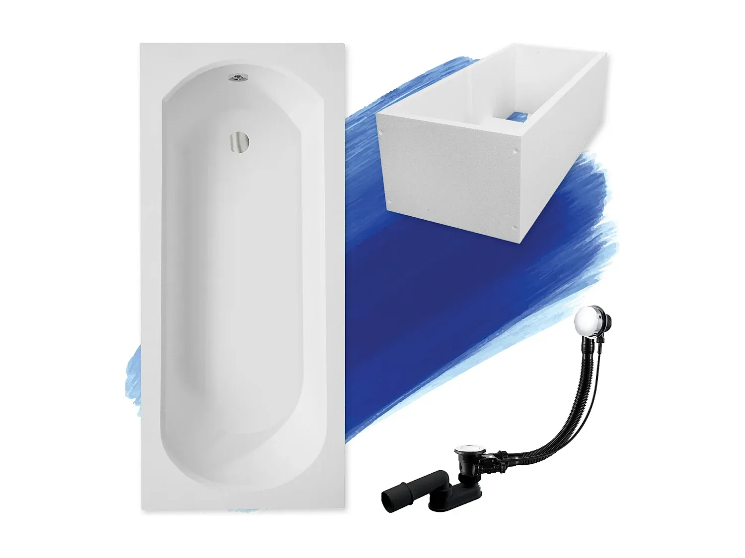 Badezimmer,Bereich Badewanne,Badewanne (Standard)-LIVELORAE