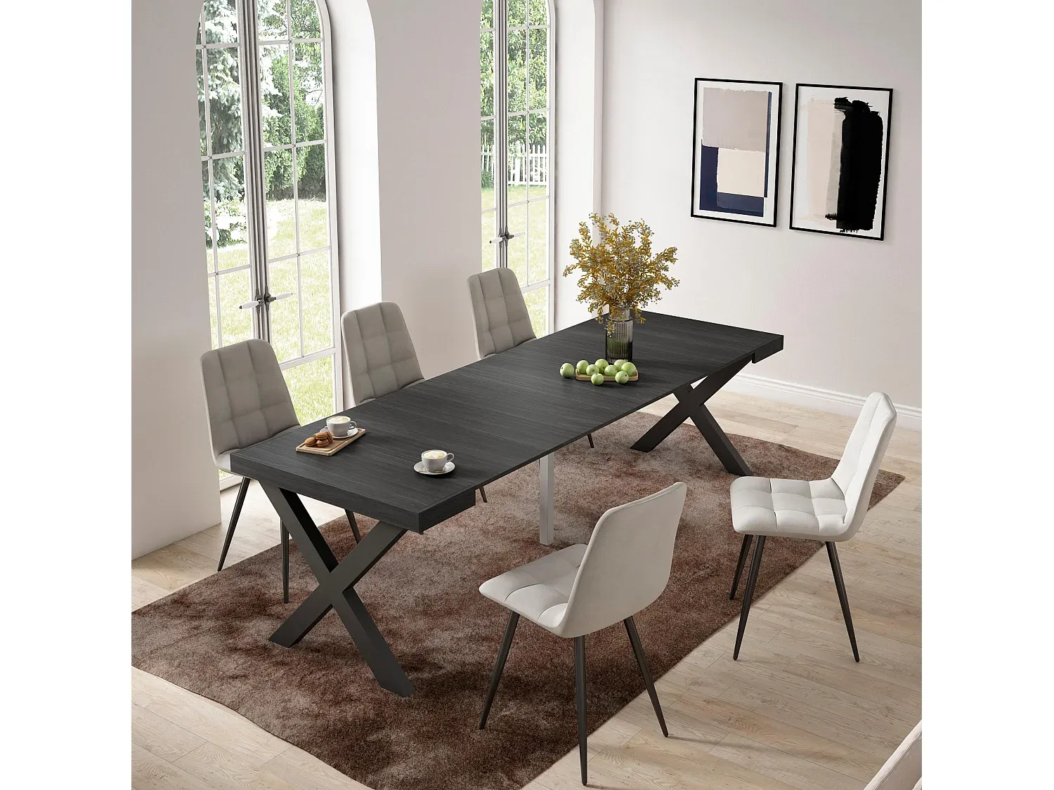 Wohnzimmer und Flur,Bereich Flurmöbel und Ordnungshelfer,Konsole ausziehbar-LIVELORAE