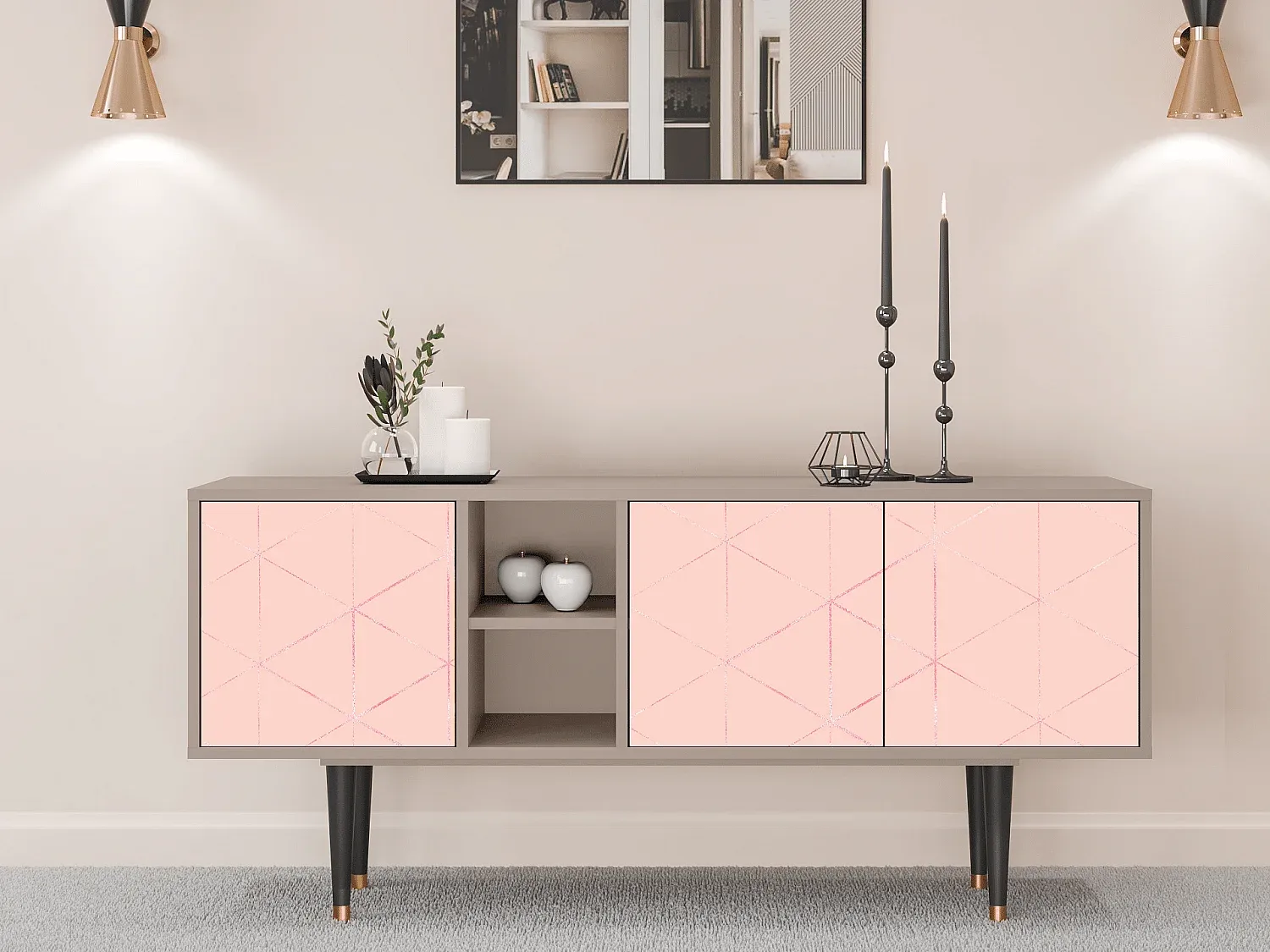 Wohnzimmer und Flur,Wohnzimmermöbel,TV-Board-LIVELORAE