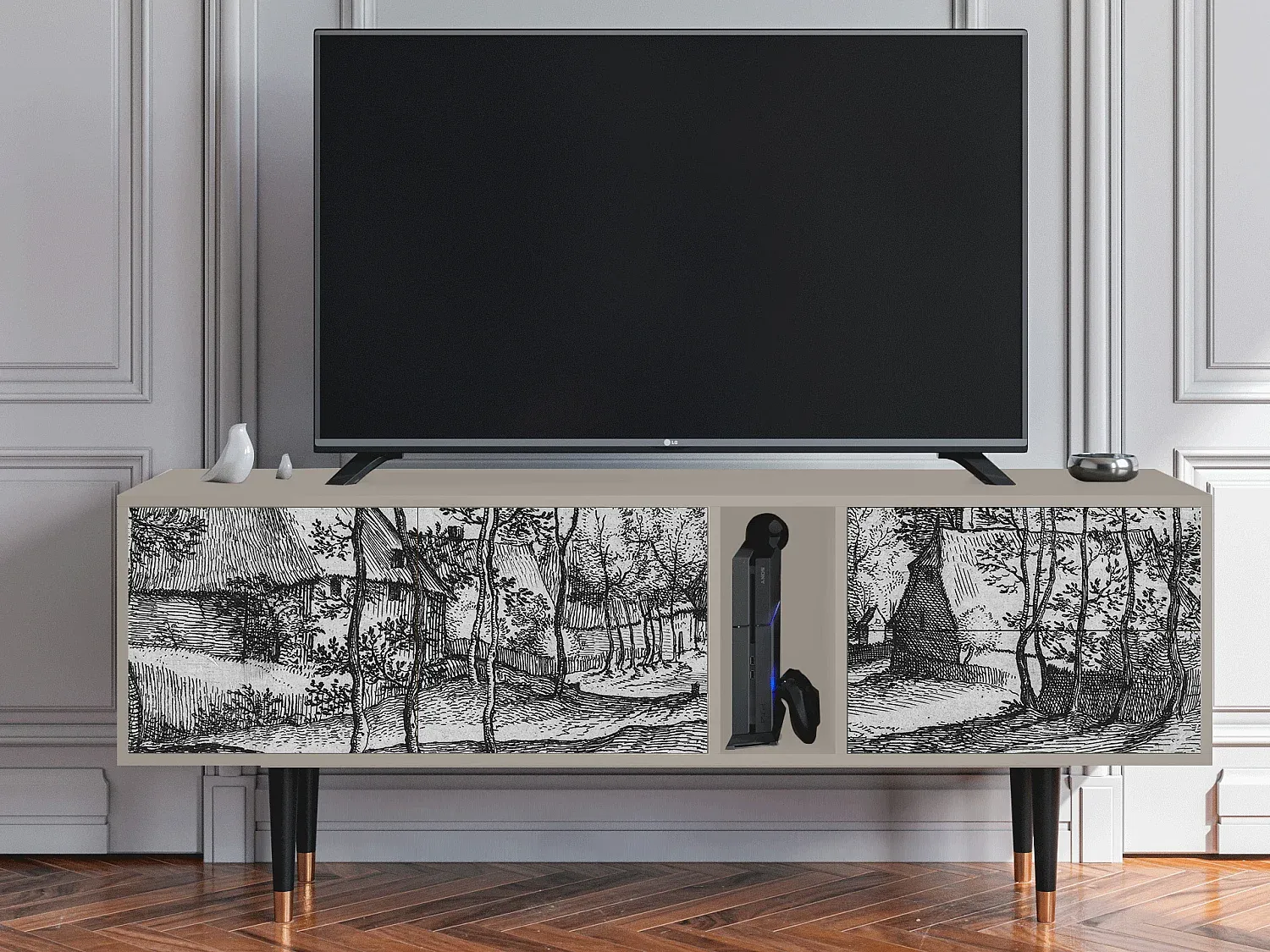 Wohnzimmer und Flur,Wohnzimmermöbel,TV-Board-LIVELORAE