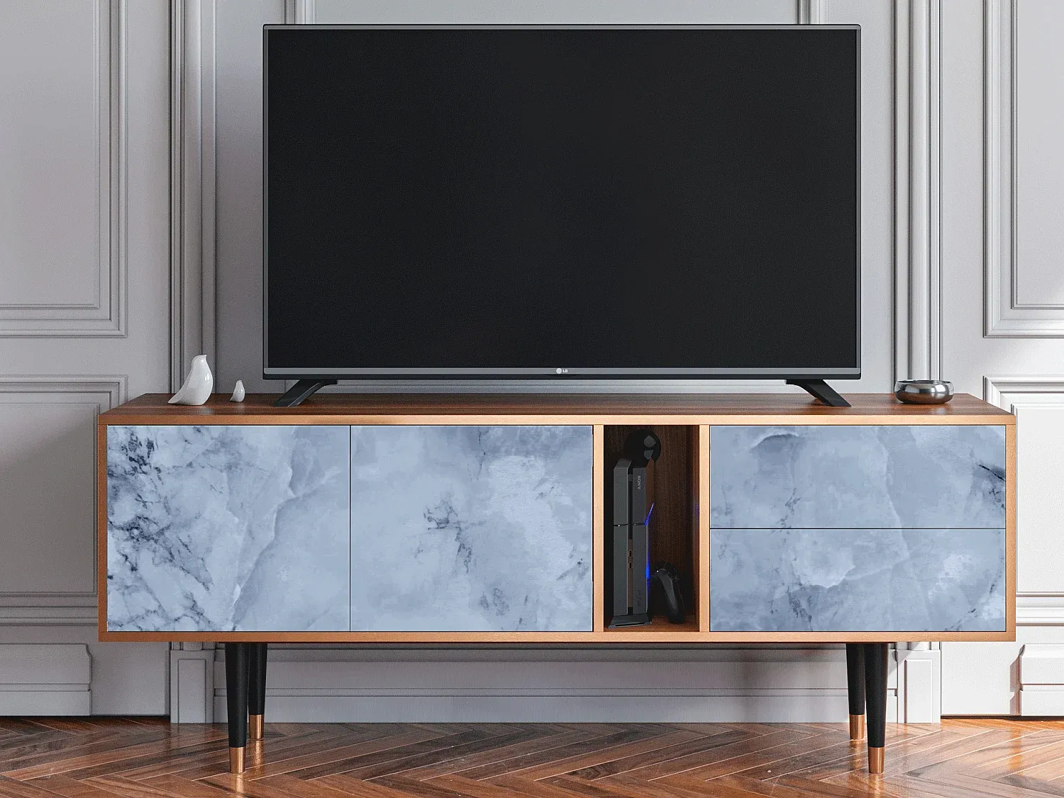 Wohnzimmer und Flur,Wohnzimmermöbel,TV-Board-LIVELORAE