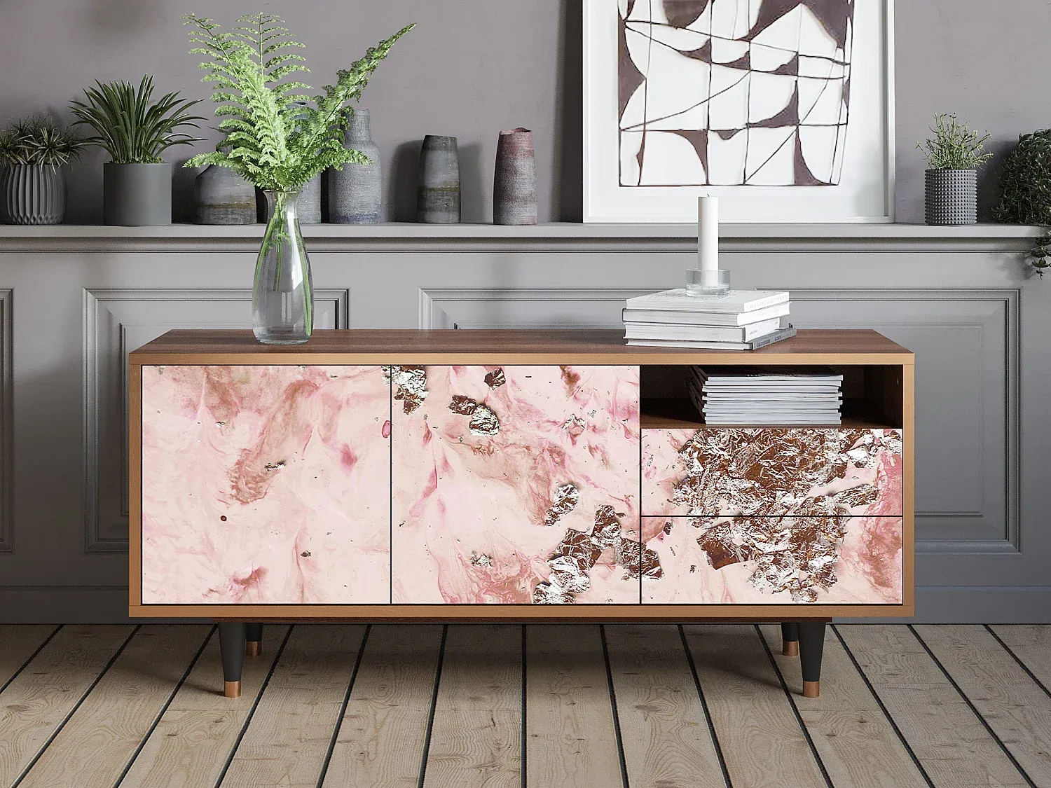 Wohnzimmer und Flur,Wohnzimmermöbel,TV-Board-LIVELORAE