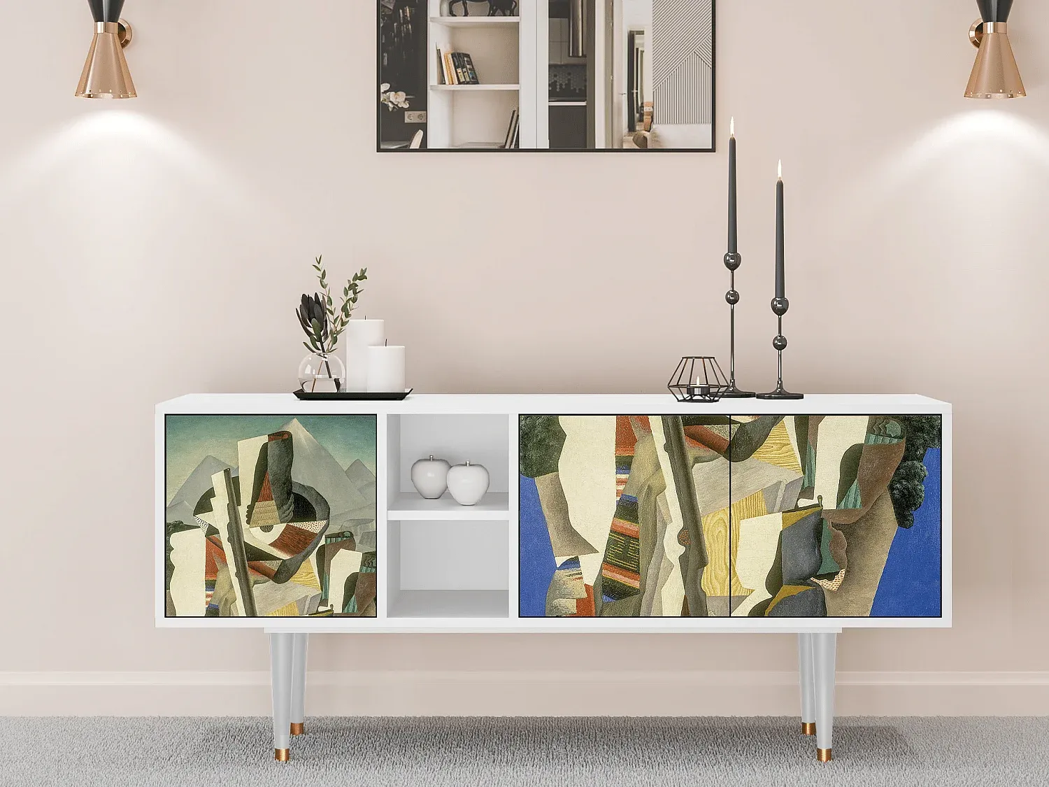 Wohnzimmer und Flur,Wohnzimmermöbel,TV-Board-LIVELORAE