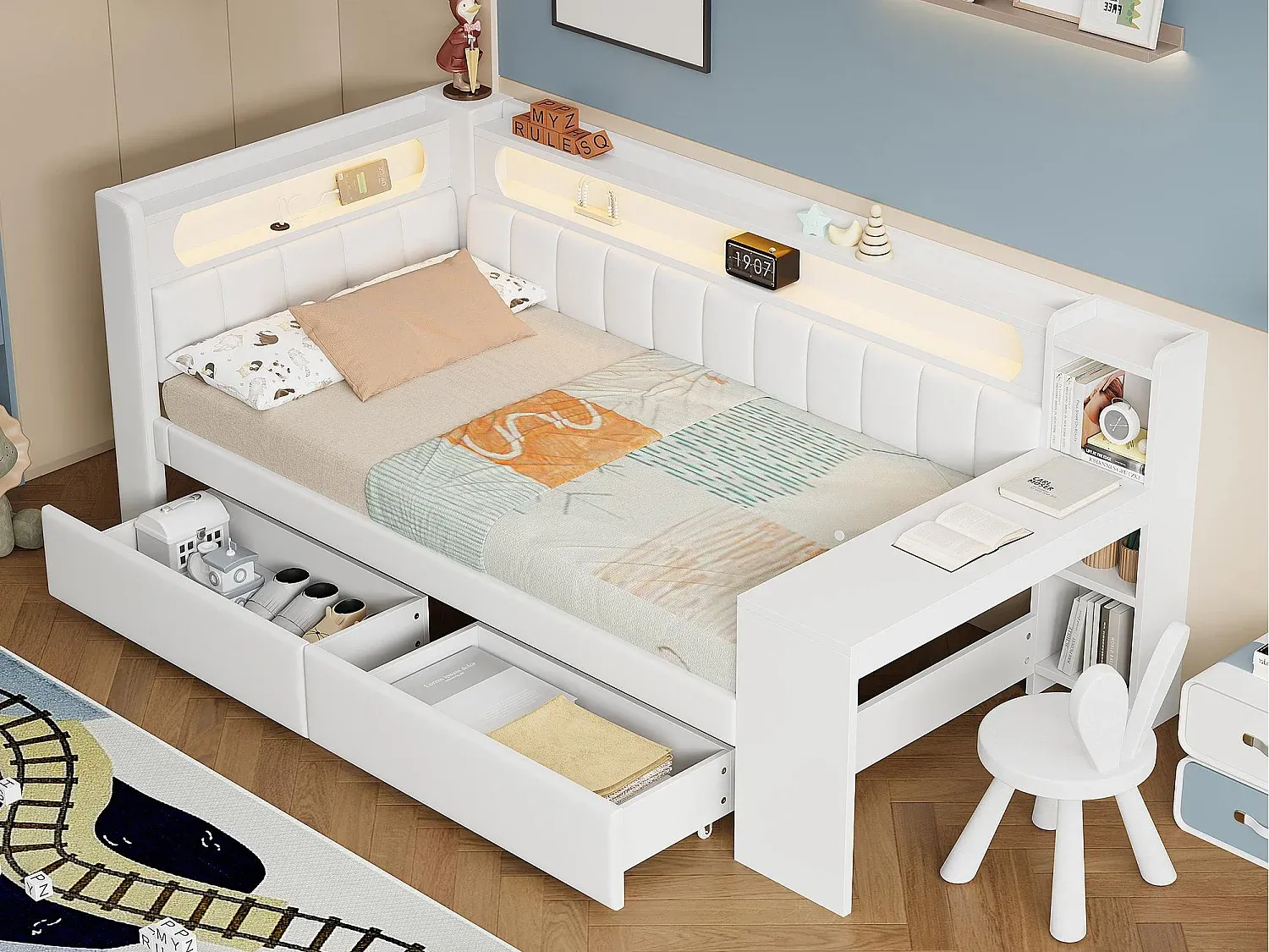 Schlafzimmer,Bereich Bett,Sofabett-LIVELORAE