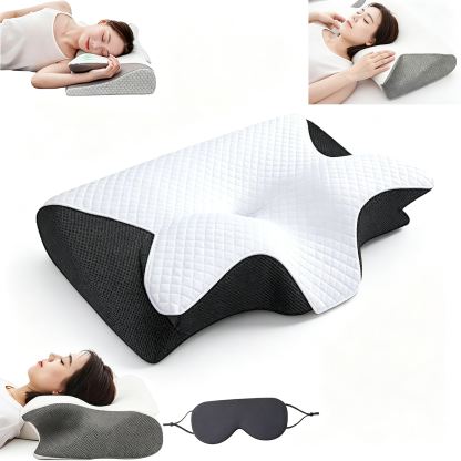 Pillow Hospitality Collection, Neckhaven Pillow, Neck Haven Pillows, The Neck Haven Enhanced Thickness Pillows, Contoured Support Pillows for Side Back Stomach Sleepers