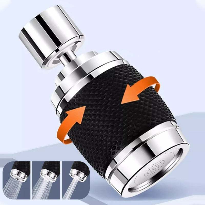 Faucet aerator for kitchen sink