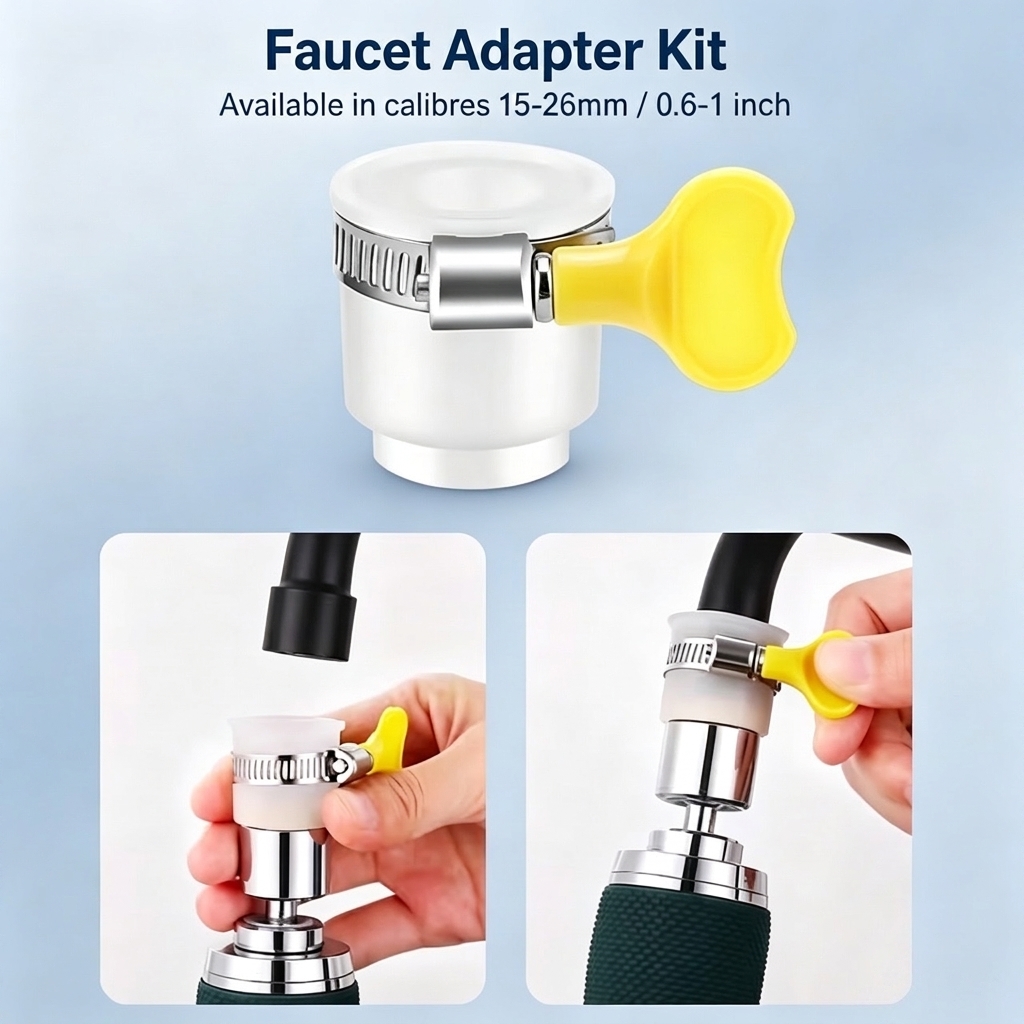 Faucet aerator installation