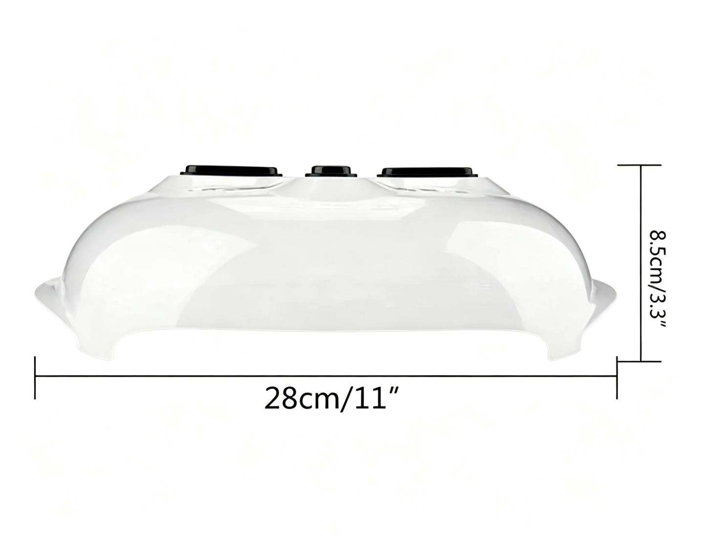 2-Pack: Magnetic Microwave Cover, BPA-Free Anti-Splatter Guard with Steam Vents