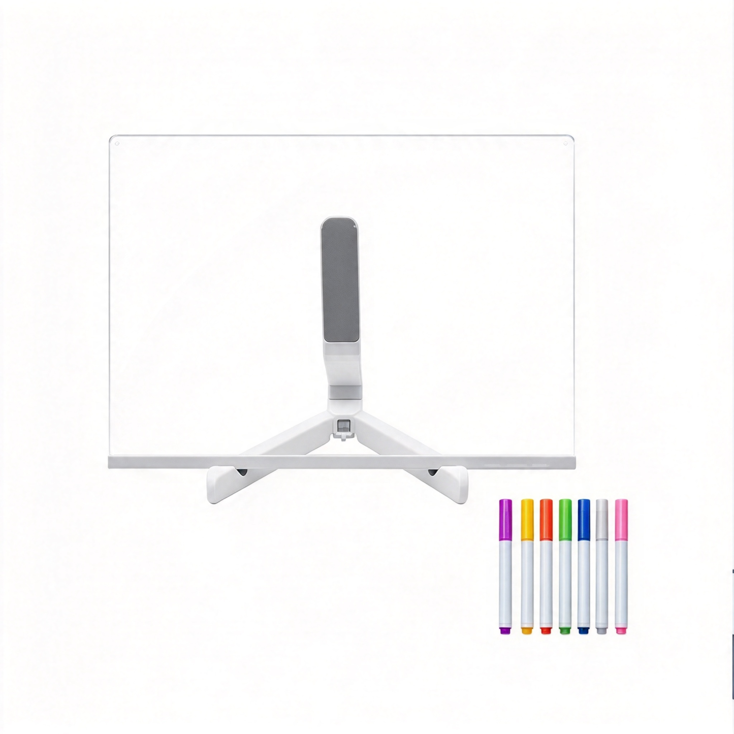 LED Color Glow Note Board, Erasable Acrylic Glowing Art Board for Children & Family Messages