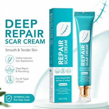 💥 Deep Repair Scar Cream | Advanced Gel for Surgical, Burn & Acne Scars