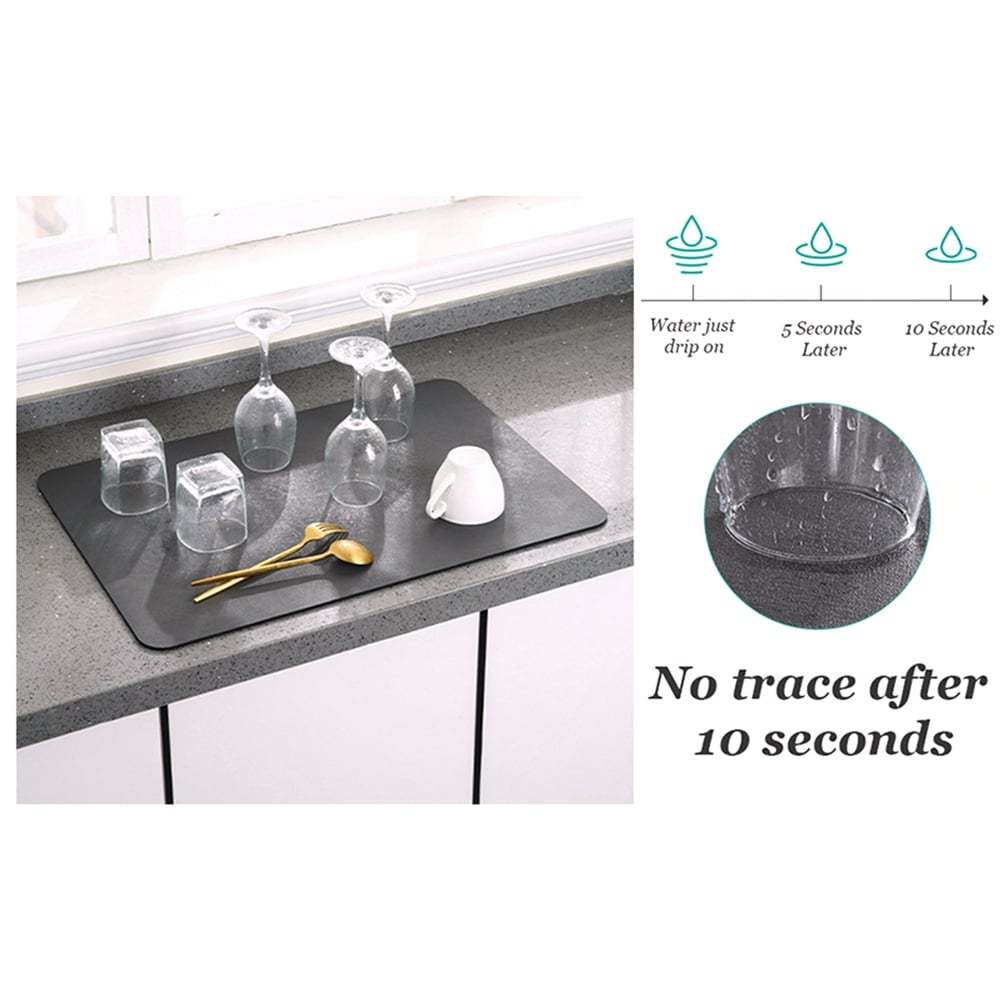 New Kitchen Super Absorbent Draining Mat