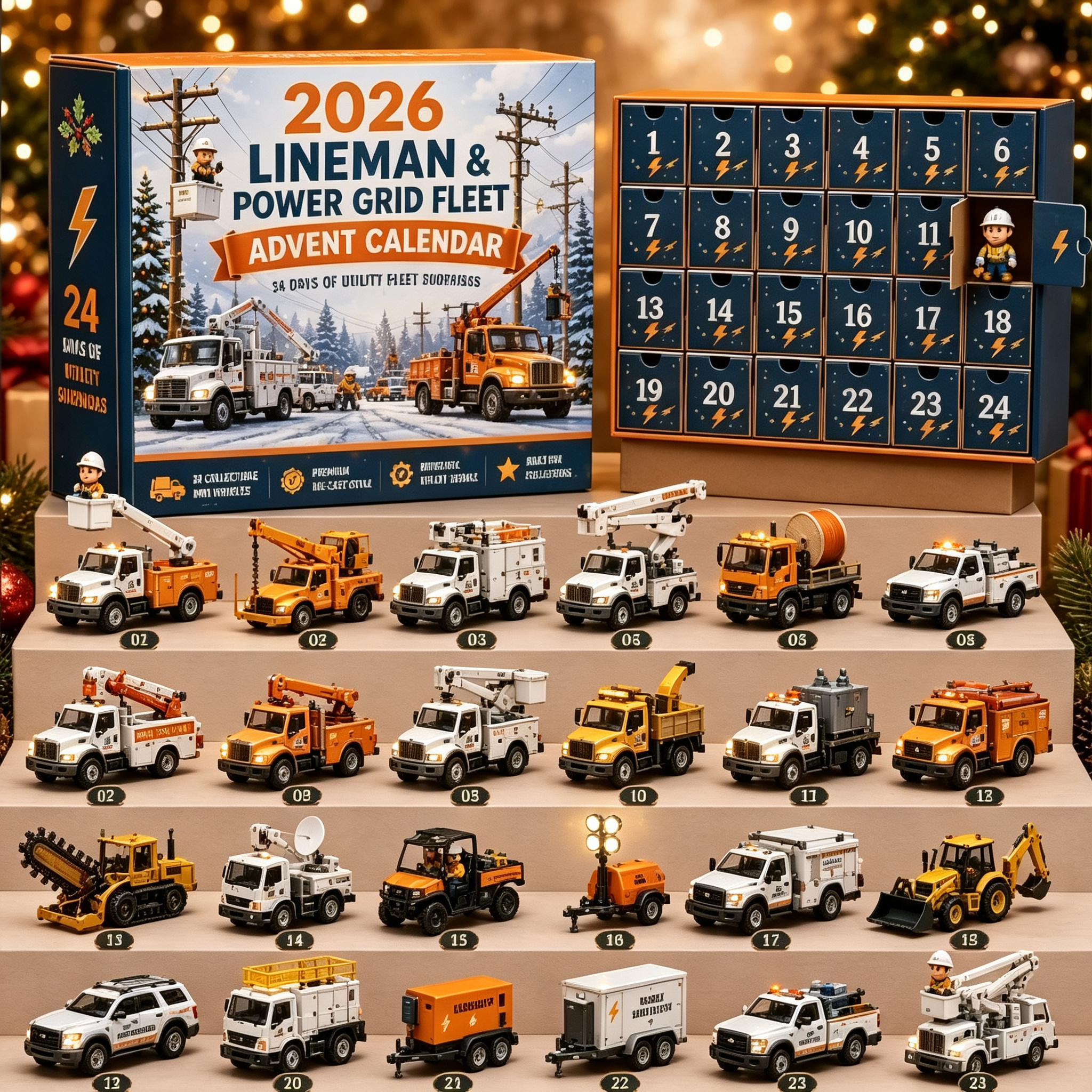 24 Vehicle Advent Calendar