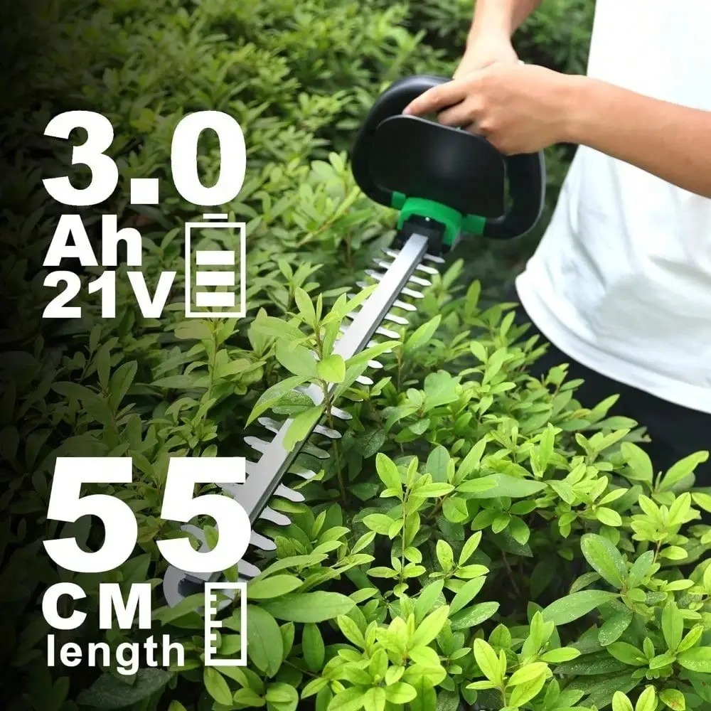 21V 3.0Ah battery hedge trimmer
