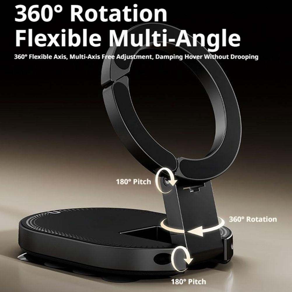 Compact Suction Magnetic Phone Mount