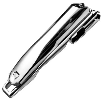 🔥HOT SALE🔥60 Degree Rotating Stainless Steel Nail Clipper Sharp Swivel Head Manicure Pedicure Tool for Thick Nails