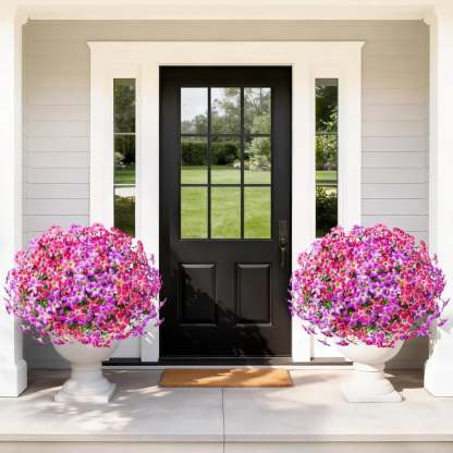2026 Super Value Set UV Resistant Artificial Petunias Flowers