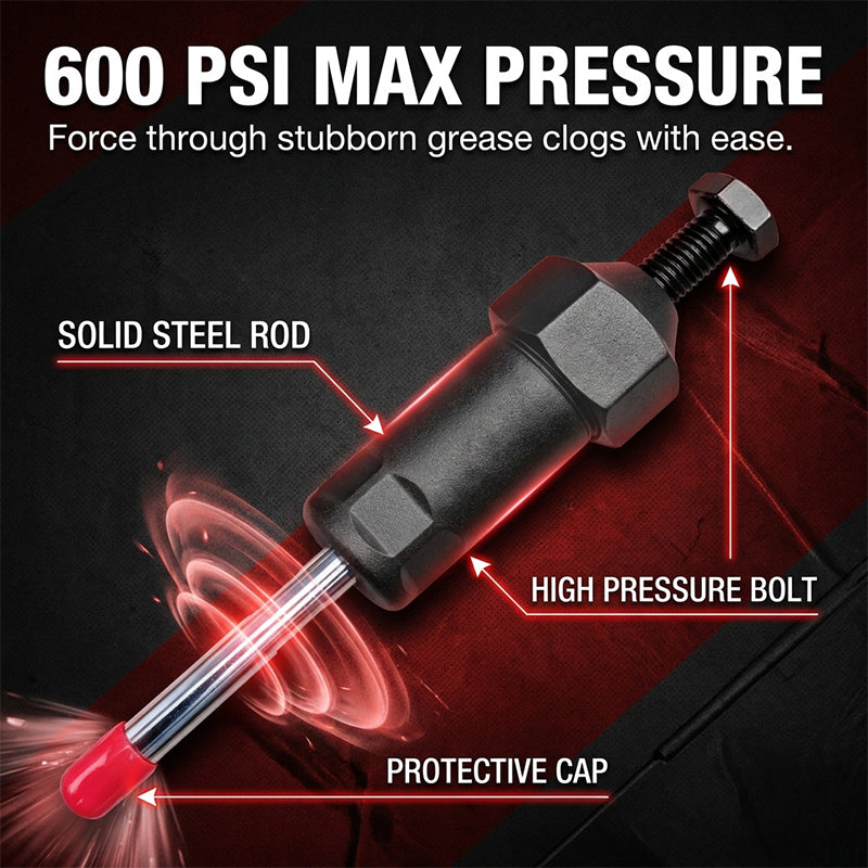 Heavy Duty Grease Fitting Cleaner Tool