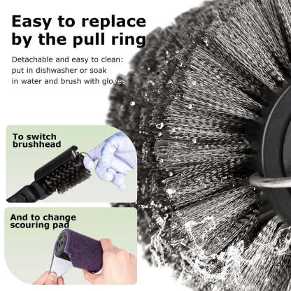 Electric 3-Speed Grill Brush