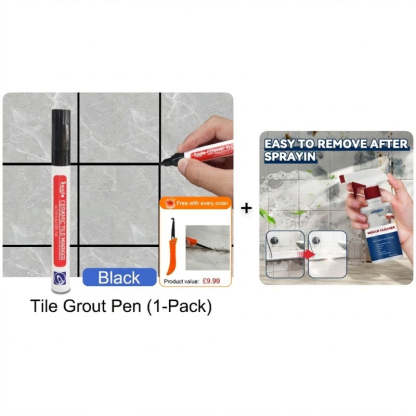 🖌️ Anti-Mould & Waterproof Joint Pen for Ceramic Tiles! 🧱